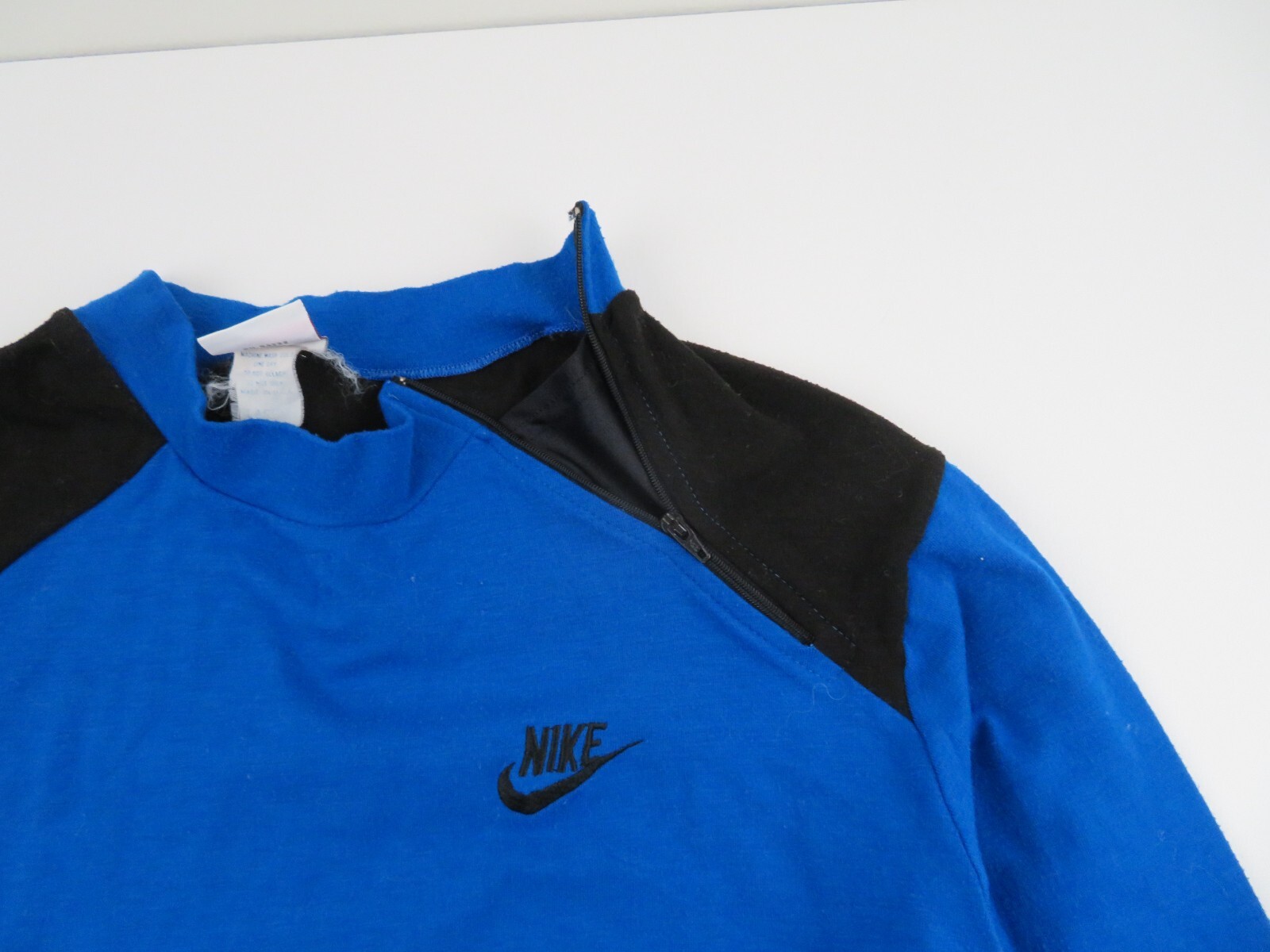 Vintage 90s Y2K Nike Made In USA Gray Tag Cycling Bike Jersey Mens Large Shirt