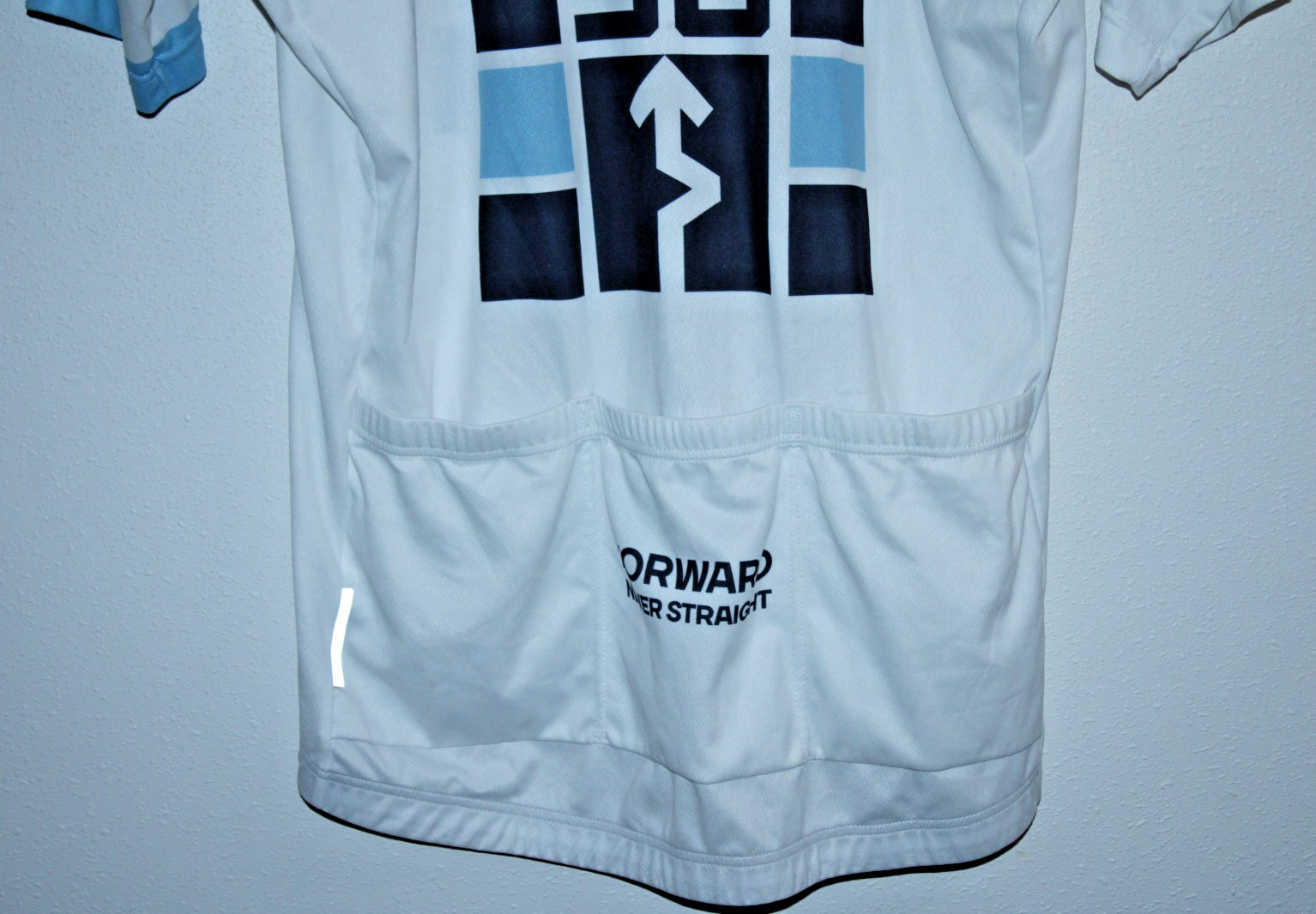 Giordana Men’s Cycling Jersey Large Rear Pockets 44″ Chest 23/26″ T2B Racing WHT