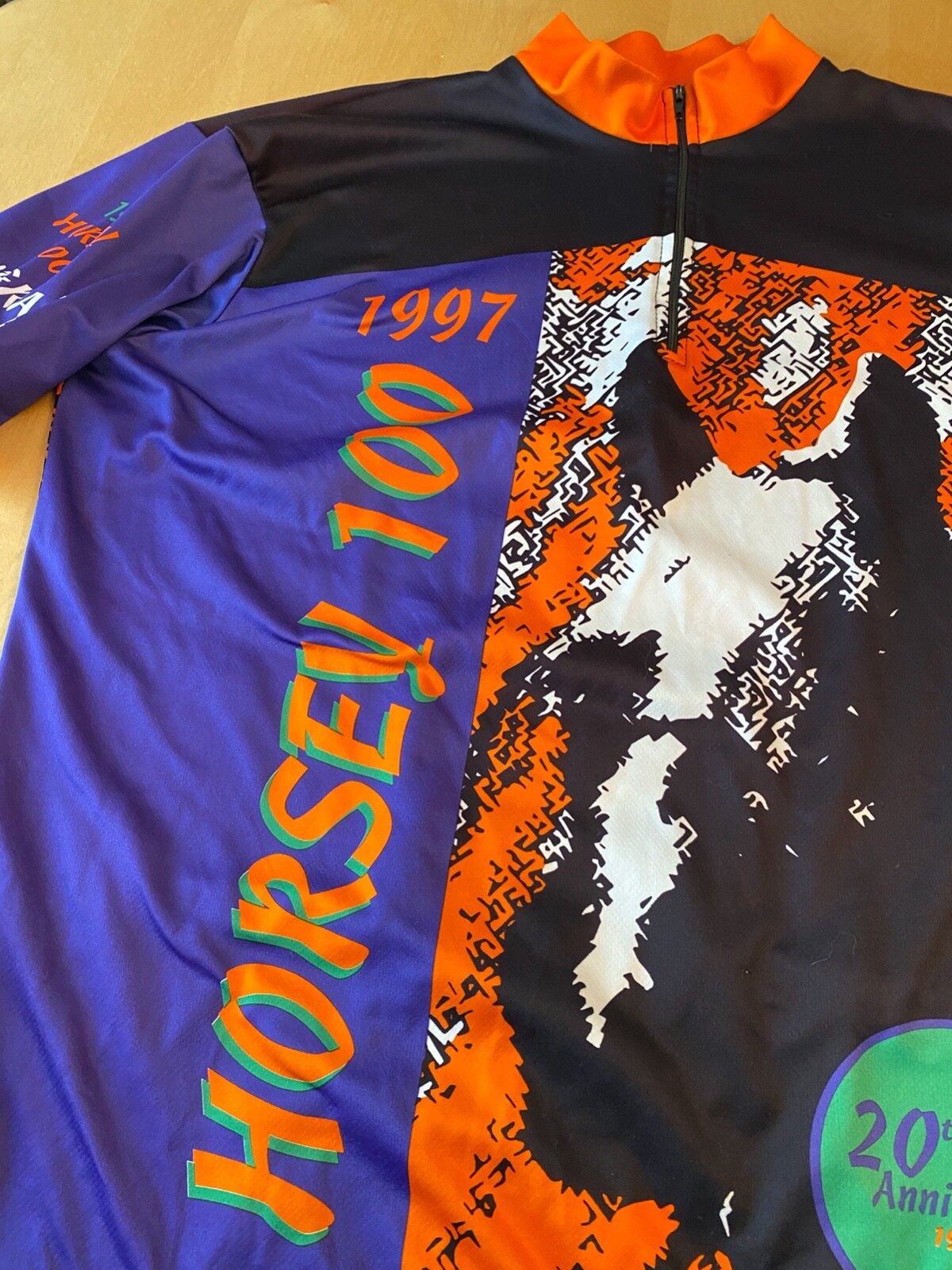 VOMAX USA MADE 1997 HORSEY 100 BICYCLE CYCLING JERSEY XXL
