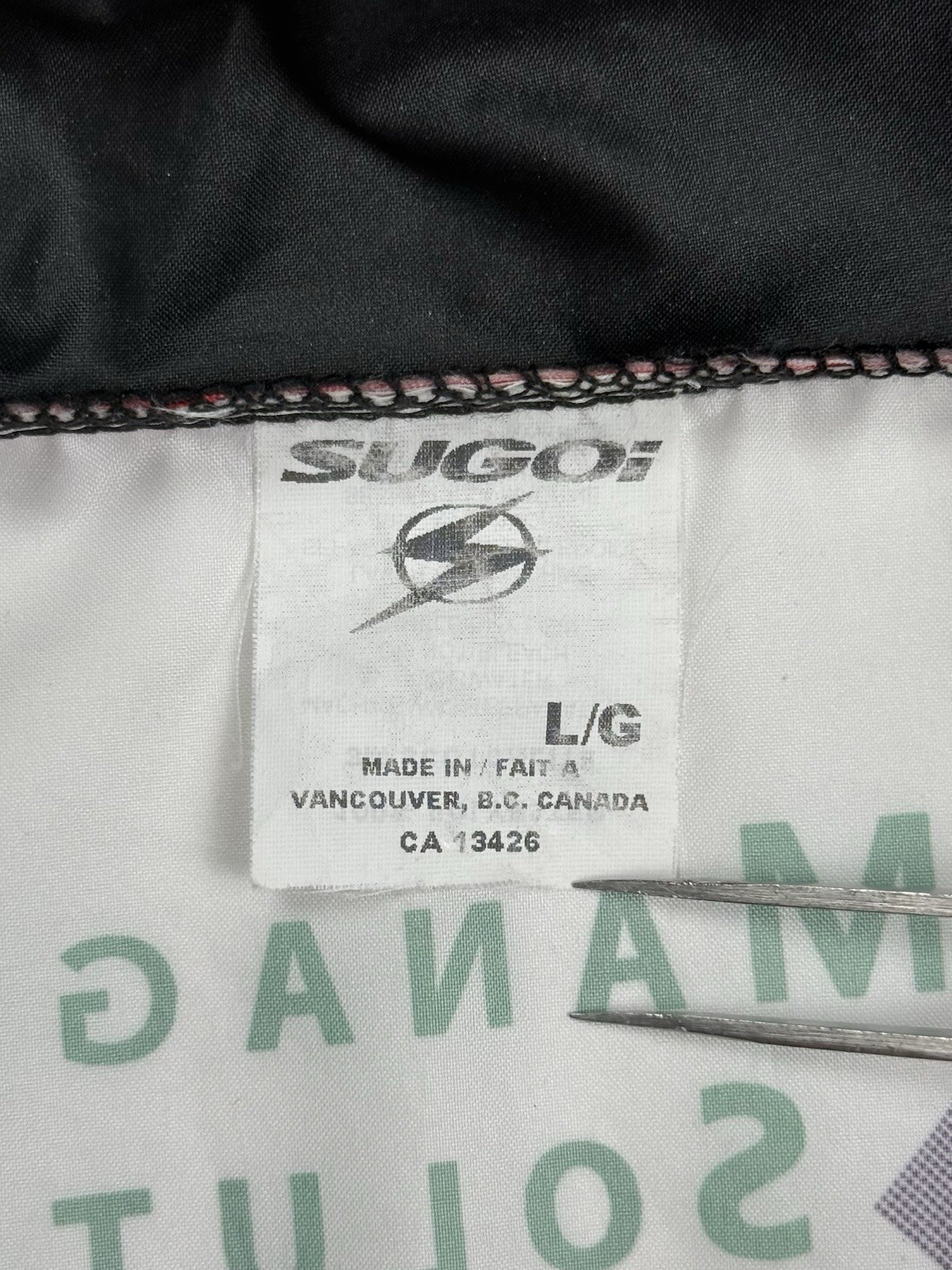 Sugoi Cycling Sleeveless Full Zip Jersey Vest Mesh White/Red/Blue Men’s L