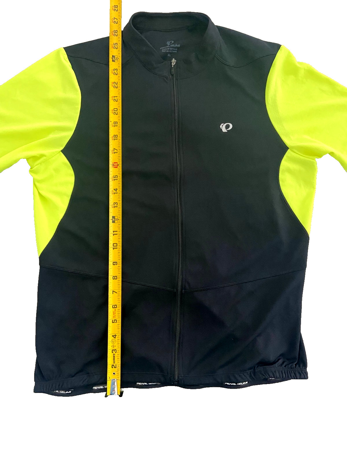Pearl Izumi 100% Polyester Full Zip Cycling Jersey With Back Pockets Size XL