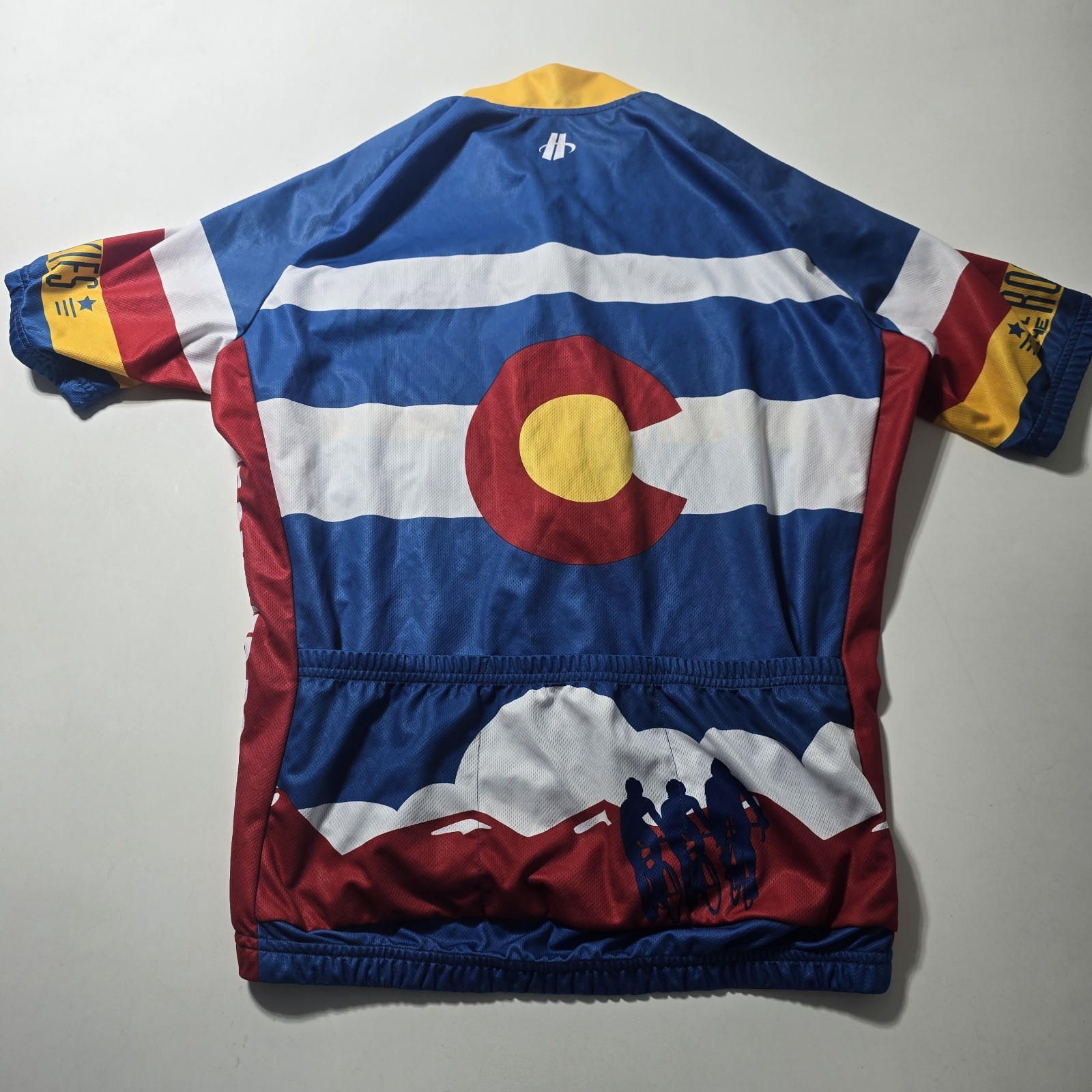 Hincapie Cycling Jersey Men Medium Full Zip short Sleeve jersey