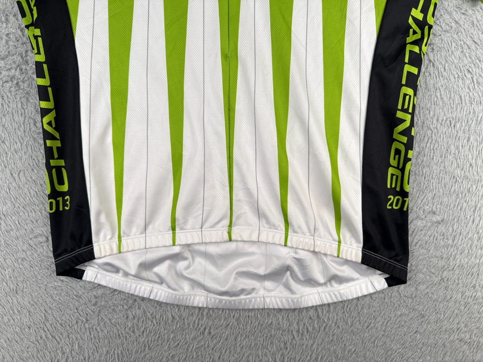 Pearl Izumi Cycling Jersey Adult Medium Green White USA Pro Challenge 1/2 Zip