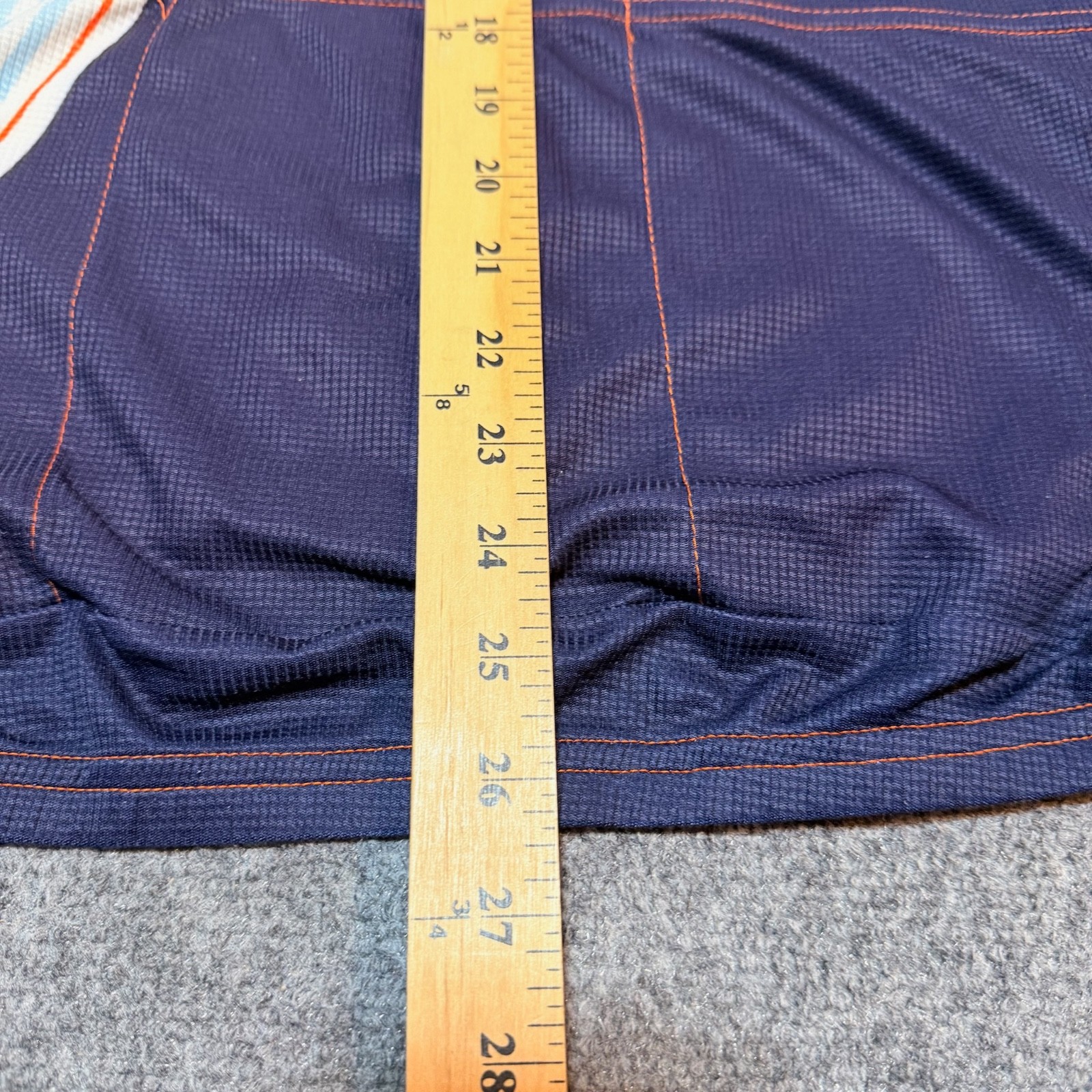 Voler Shirt Mens XXL Blue Mock Neck Full Zip Cycling Jersey Race Raglan Made USA