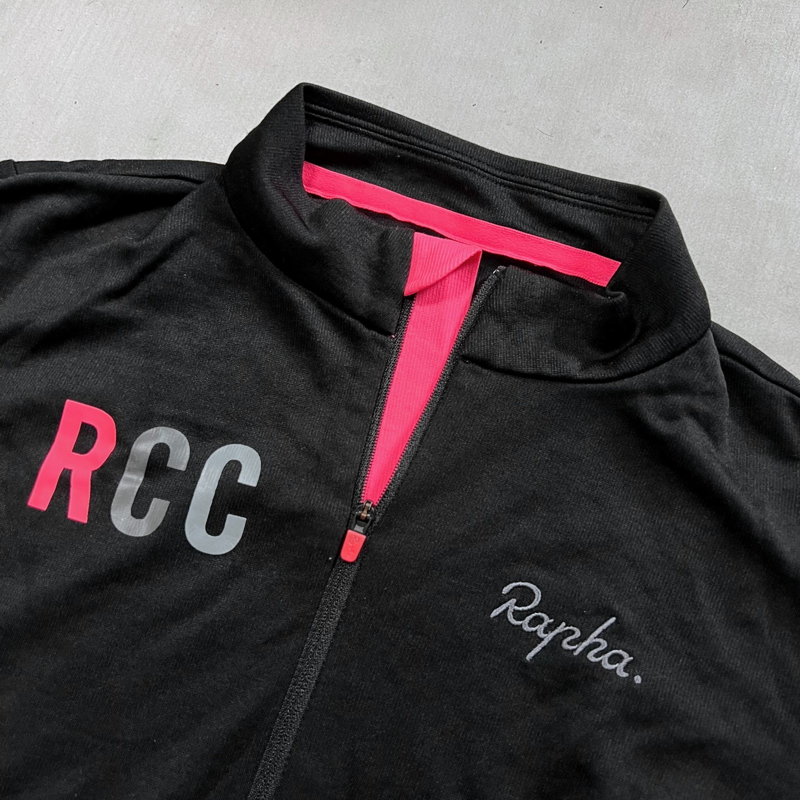 Rapha Size S Limited Men’s RCC Classic Jersey Small Short Sleeve Black