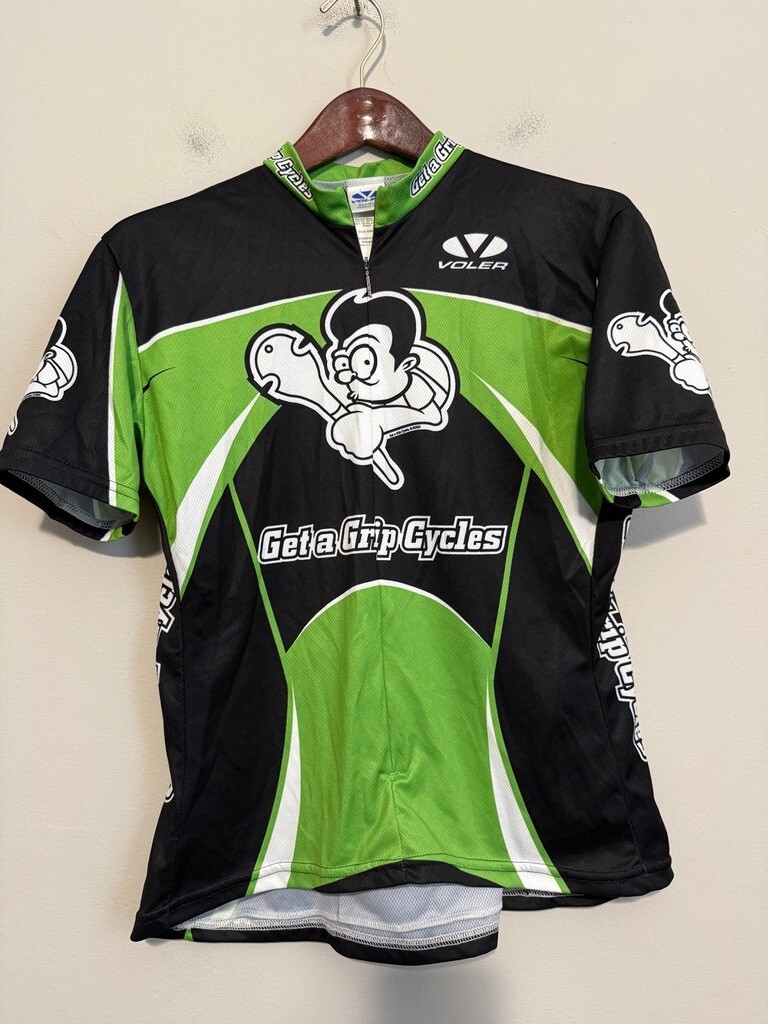 🚲 VOLER Women’s XL Short Sleeve Jersey 3/4 Zip Club Set-in 🇺🇸 Made in U.S.A.
