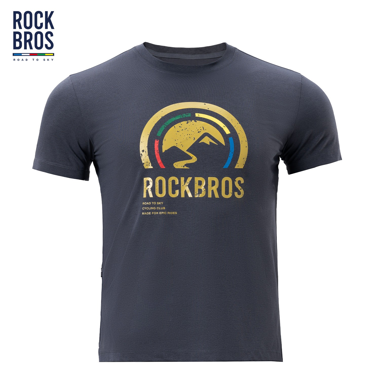 Rockbros Skyroad Sport T-Shirt Breathable Quick Dry Cool Cycling Tee Men Women