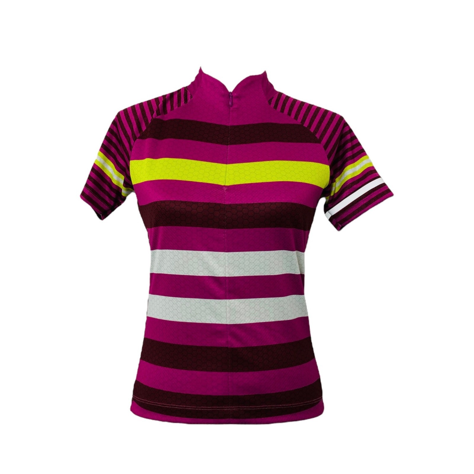 Novara Cycling Jersey Womans Small Multicolor Short Sleeve High Neck