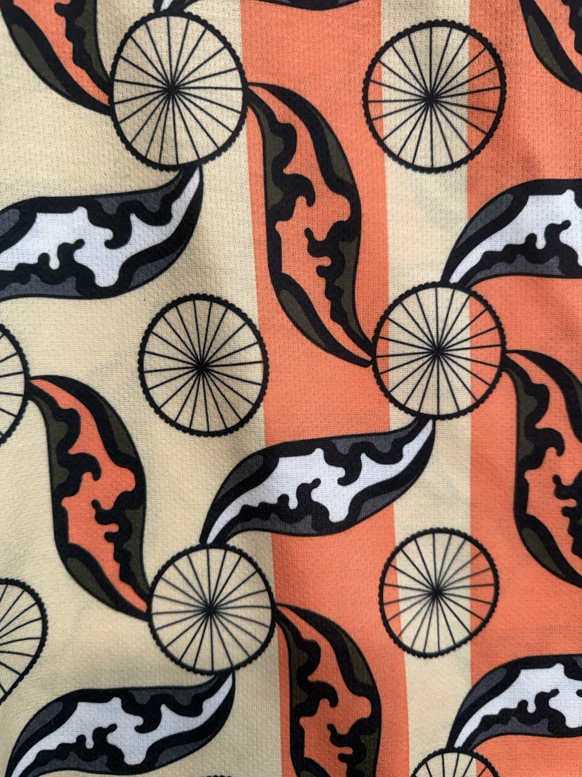 VTG Cannondale Cycling Jersey XLarge XL USA Pockets Biking 90’s Print Jungle