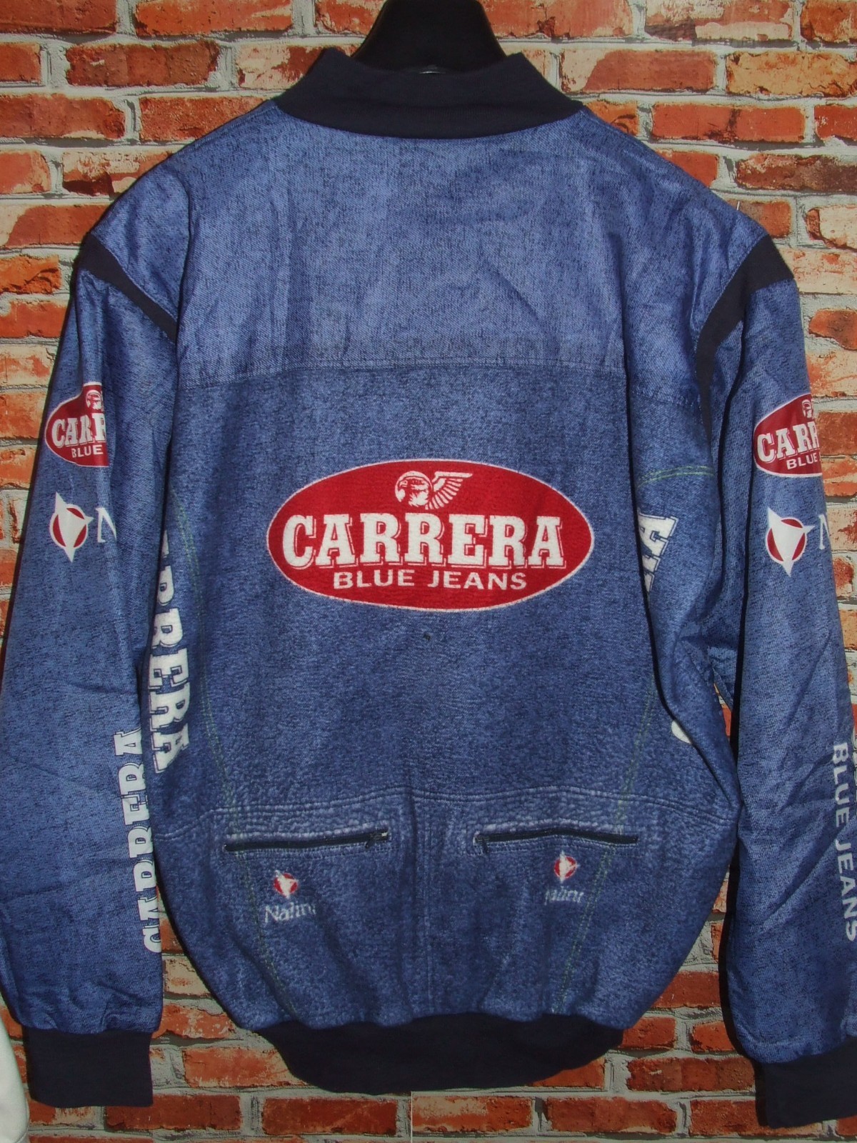 Carrera Nalini Bike Jersey Jacket Cycling Synthetic Fleece Size XXL