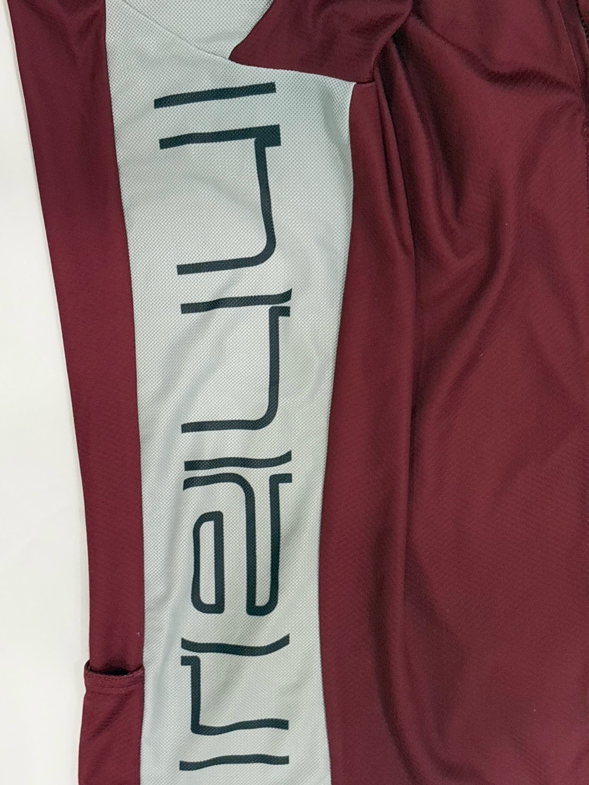 Castelli Maroon Silver Mens 2XL Ultralight Cycling Jersey Stretch Breathe