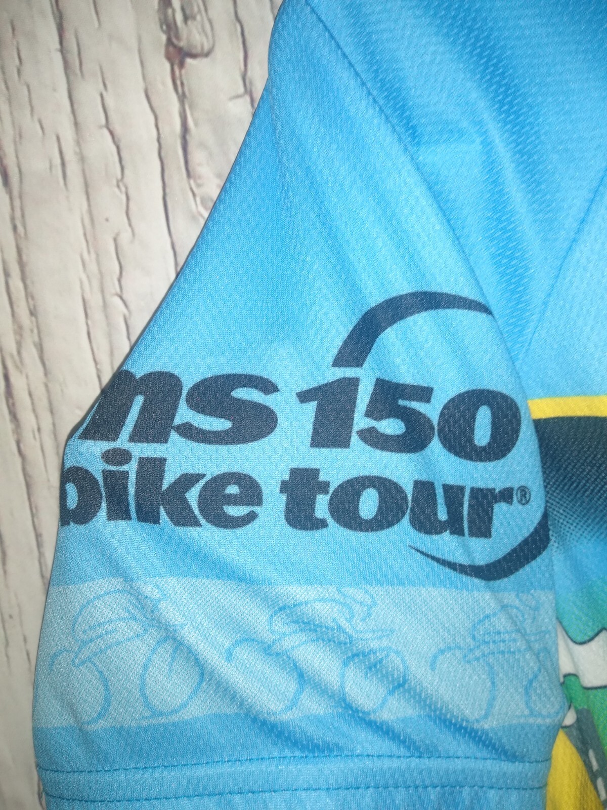 Bike MS: City To Shore MS 150 Bike Tour Voler Unisex Cycling Jersey Size Large
