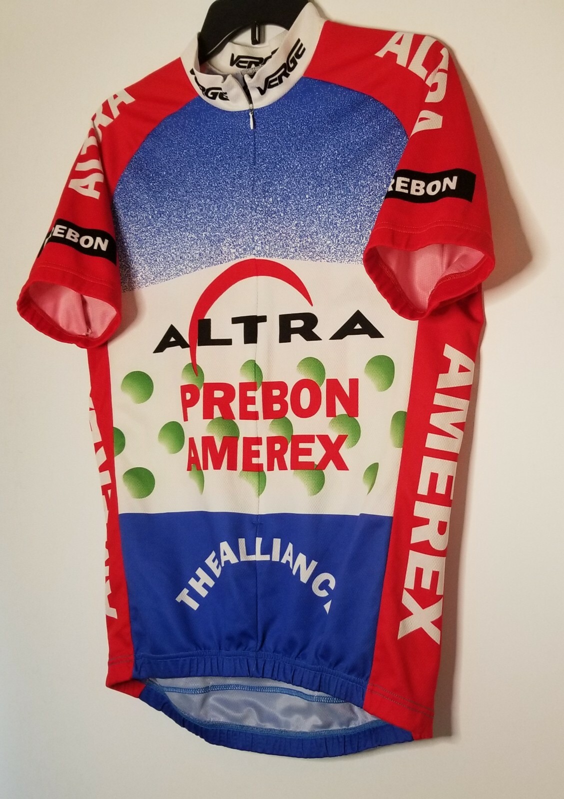 Cycling Jersey Verge Sport Short Sleeve Jersey Size XL Altra Amerex