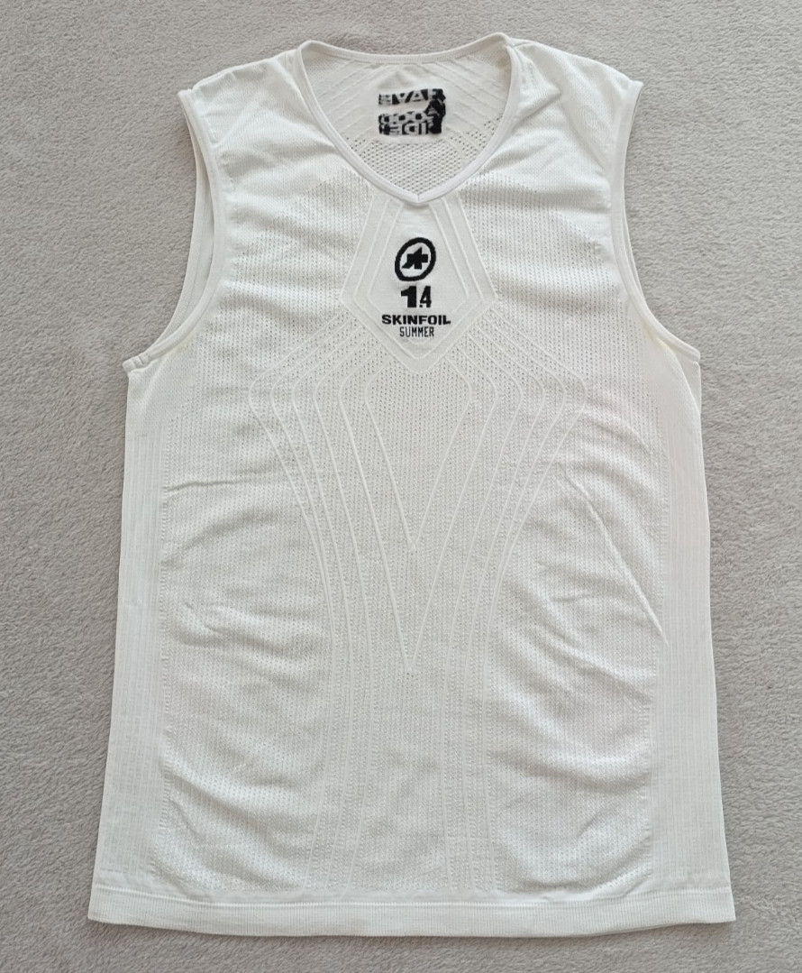 Assos Skinfoil Summer 1.4 Sleeveless Tank Base Layer cycling jersey size I (L)
