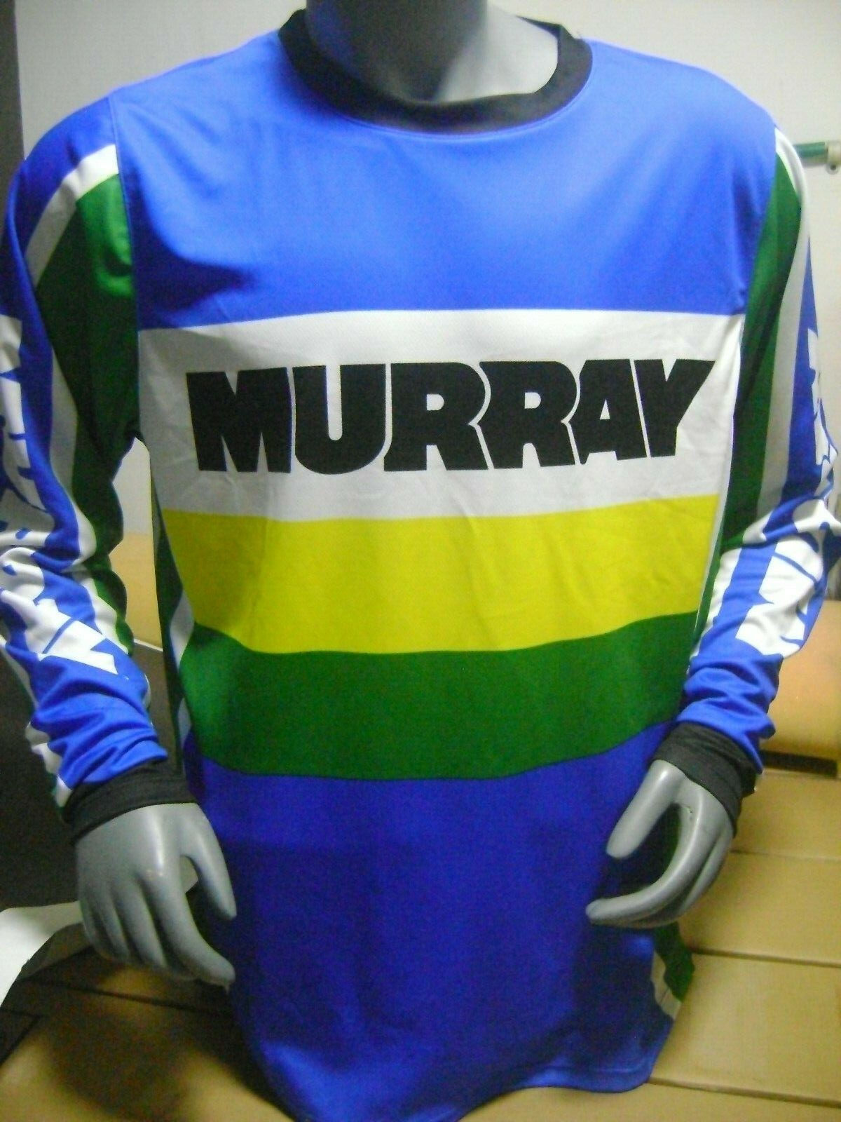 MURRAY OLD SCHOOL BIKE JERSEY CLASSIC BMX JERSEY RACE BIKE SHIRT BMX SIZE XL