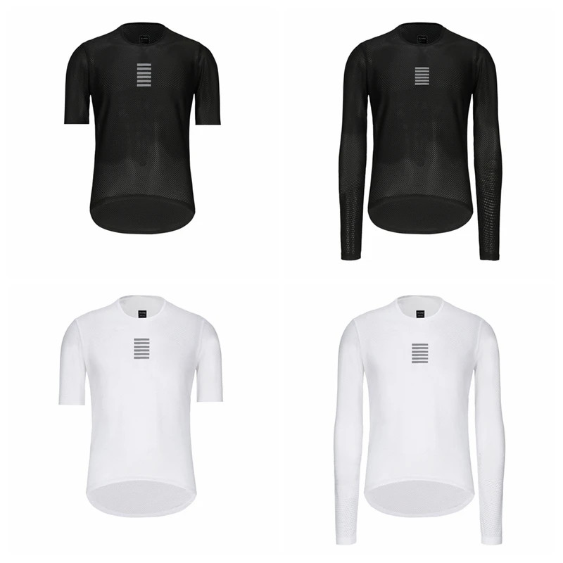 Rsantce 2024 Men Long Sleeve Short Sleeve Summer Cycling Undershirt Tops MTB Bik