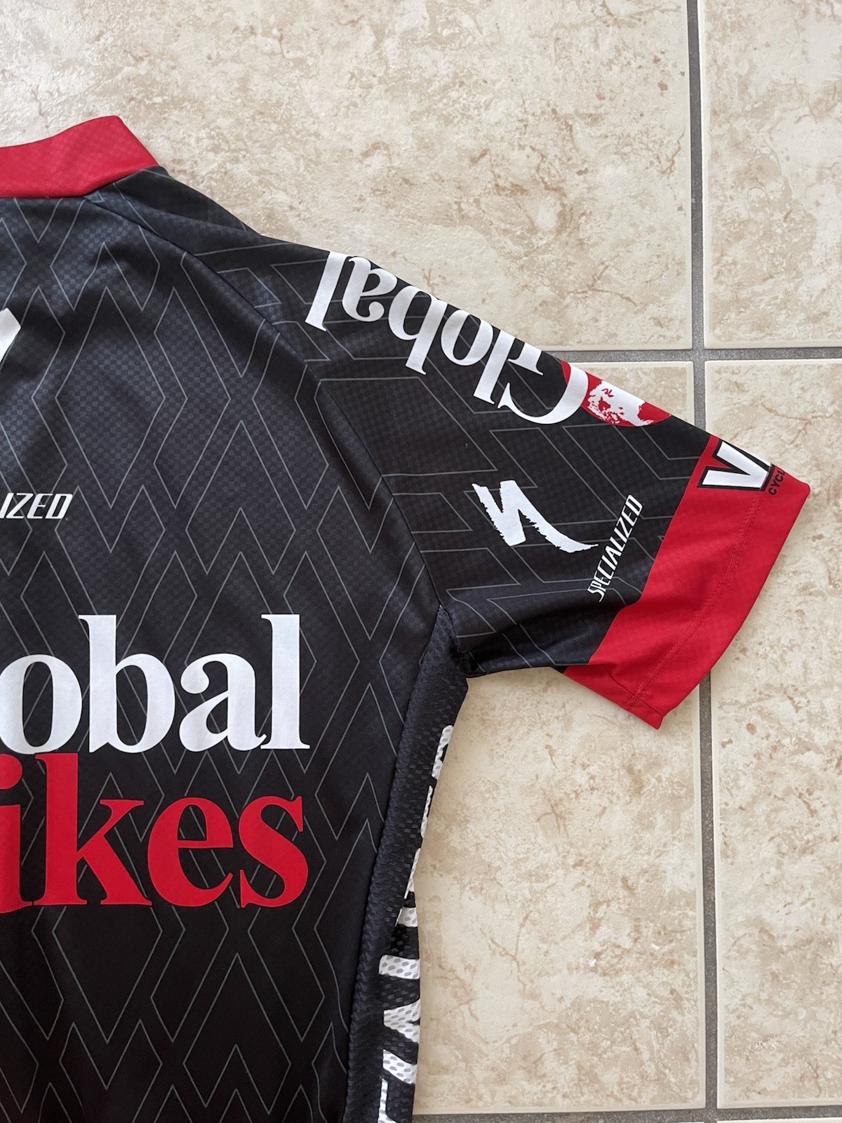 Safetti VR7 Specialized Men’s Short Sleeve Cycling Full Zip Jersey Road Bike Top
