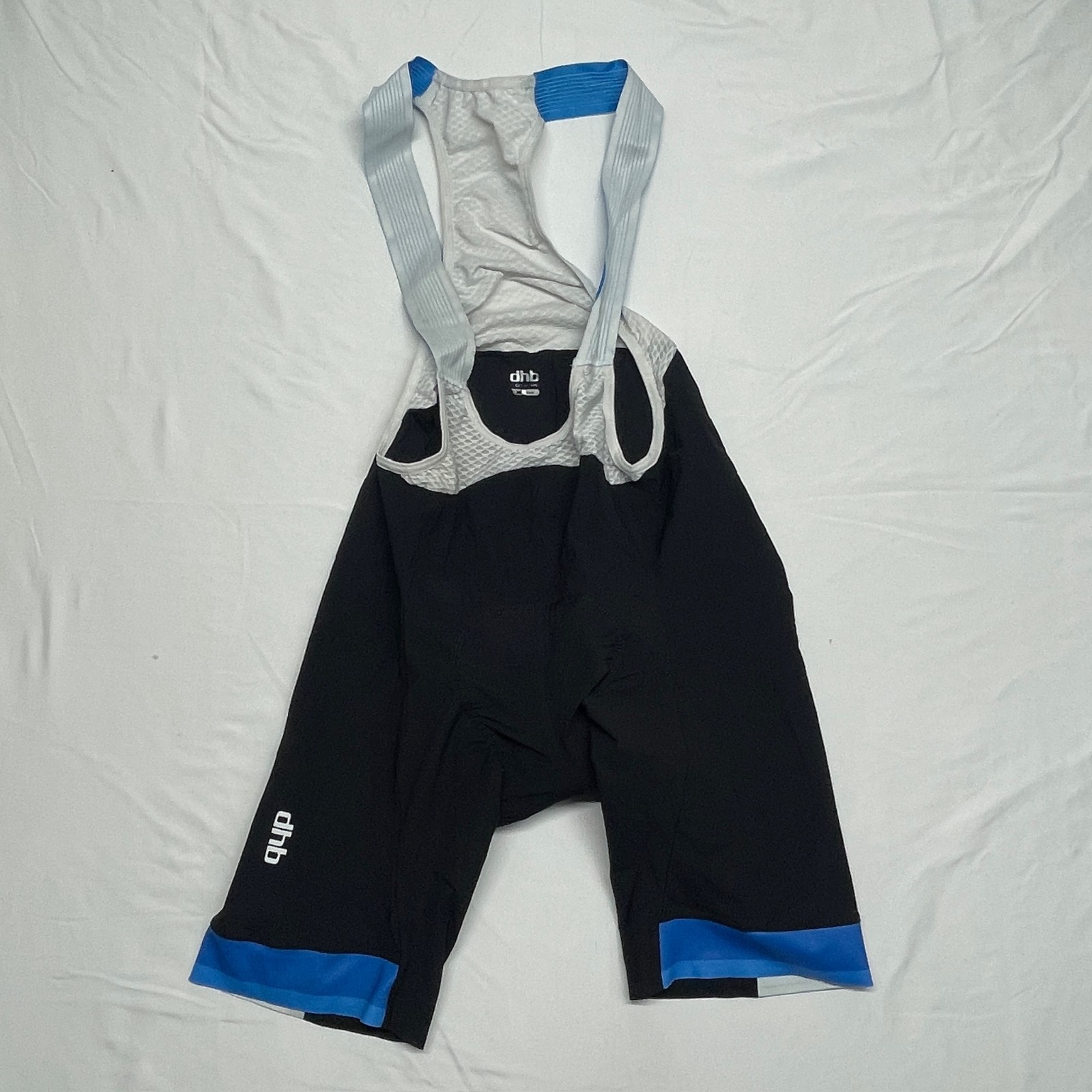 dhb Men’s XXL | 2XL Cycling Singlet Padded Black Blue & White