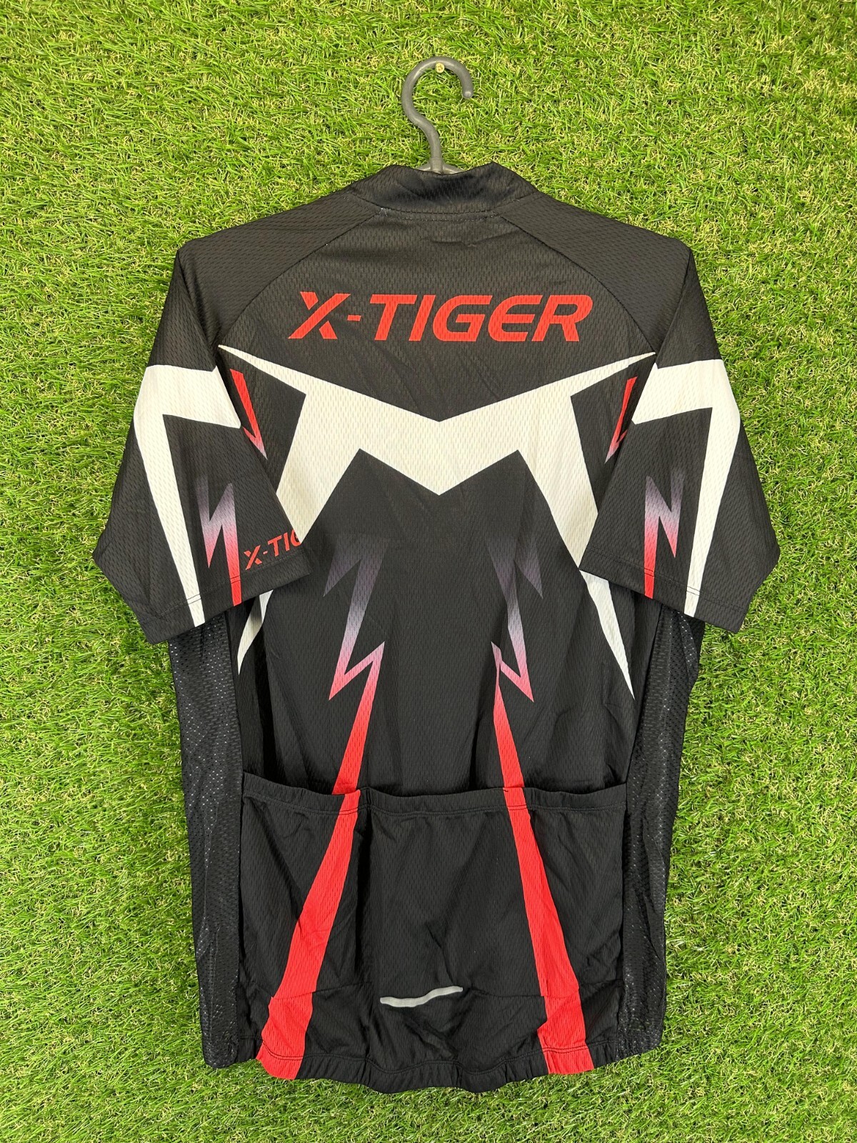 RARE CYCLING SHORT SLEEVE SHIRT JERSEY TRIKOT X-TIGER ORIGINAL SIZE XL XLARGE