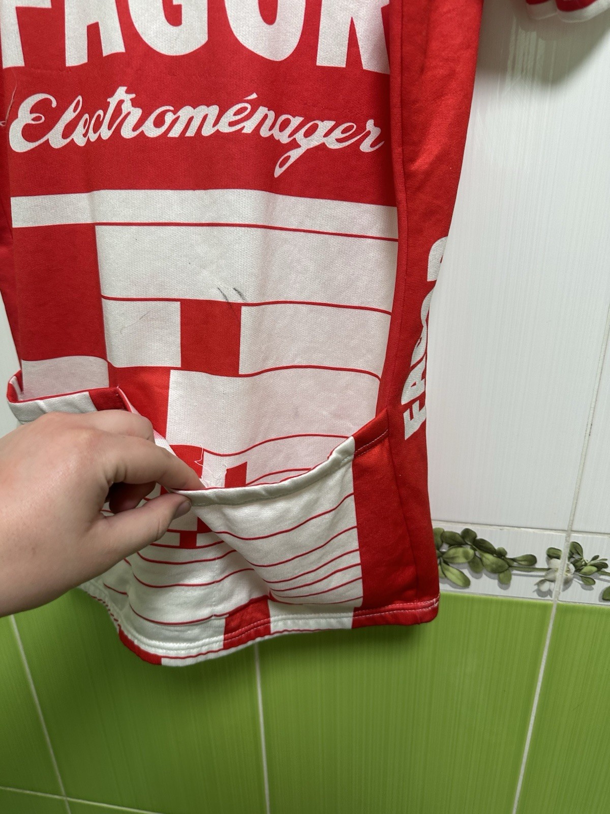 Vintage FAGOR ELECTROMENAGER 1985/1986 cycling jersey size 6