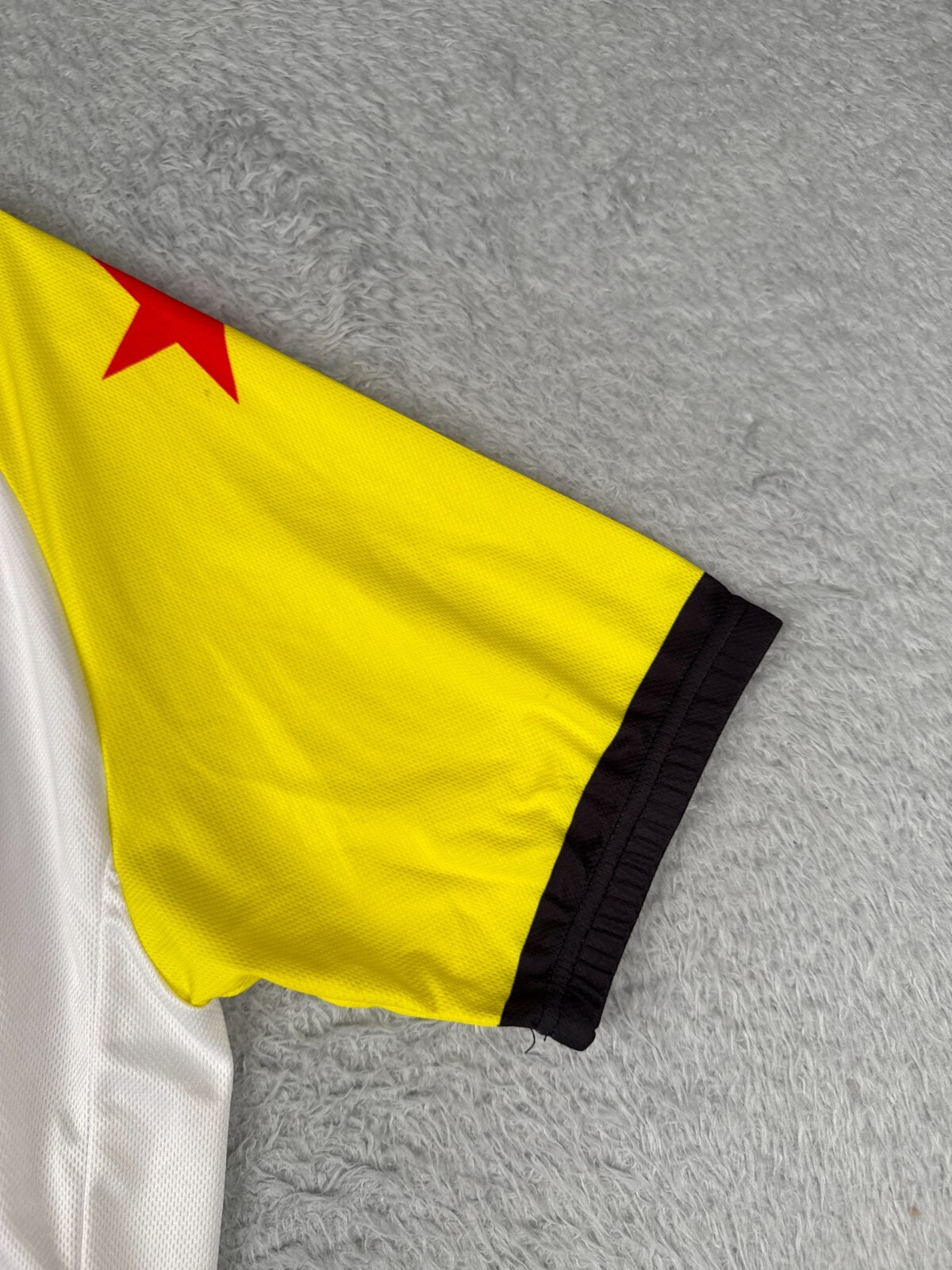 Vietnam Backroads Cycling Jersey Mens Large Yellow White Full Zip Saigon Bike