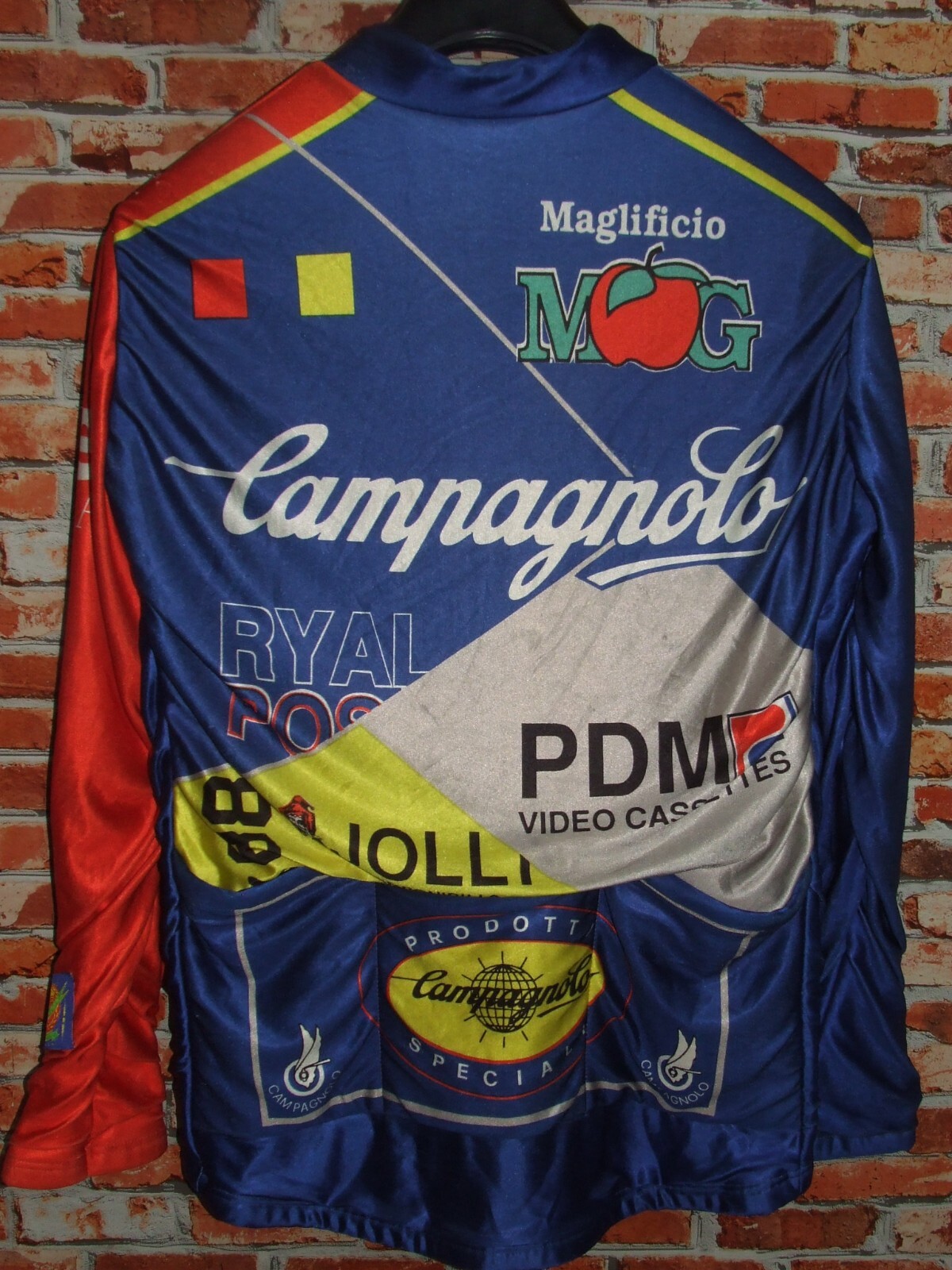 Bike Shirt Jacket Cycling Synthetic Fleece Mixteam Giordana Size XL