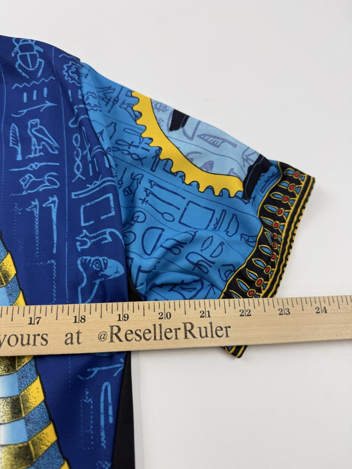 Primal Wear Cycling Jersey Mens Medium Multicolor King Tut Egyptian Pharaoh