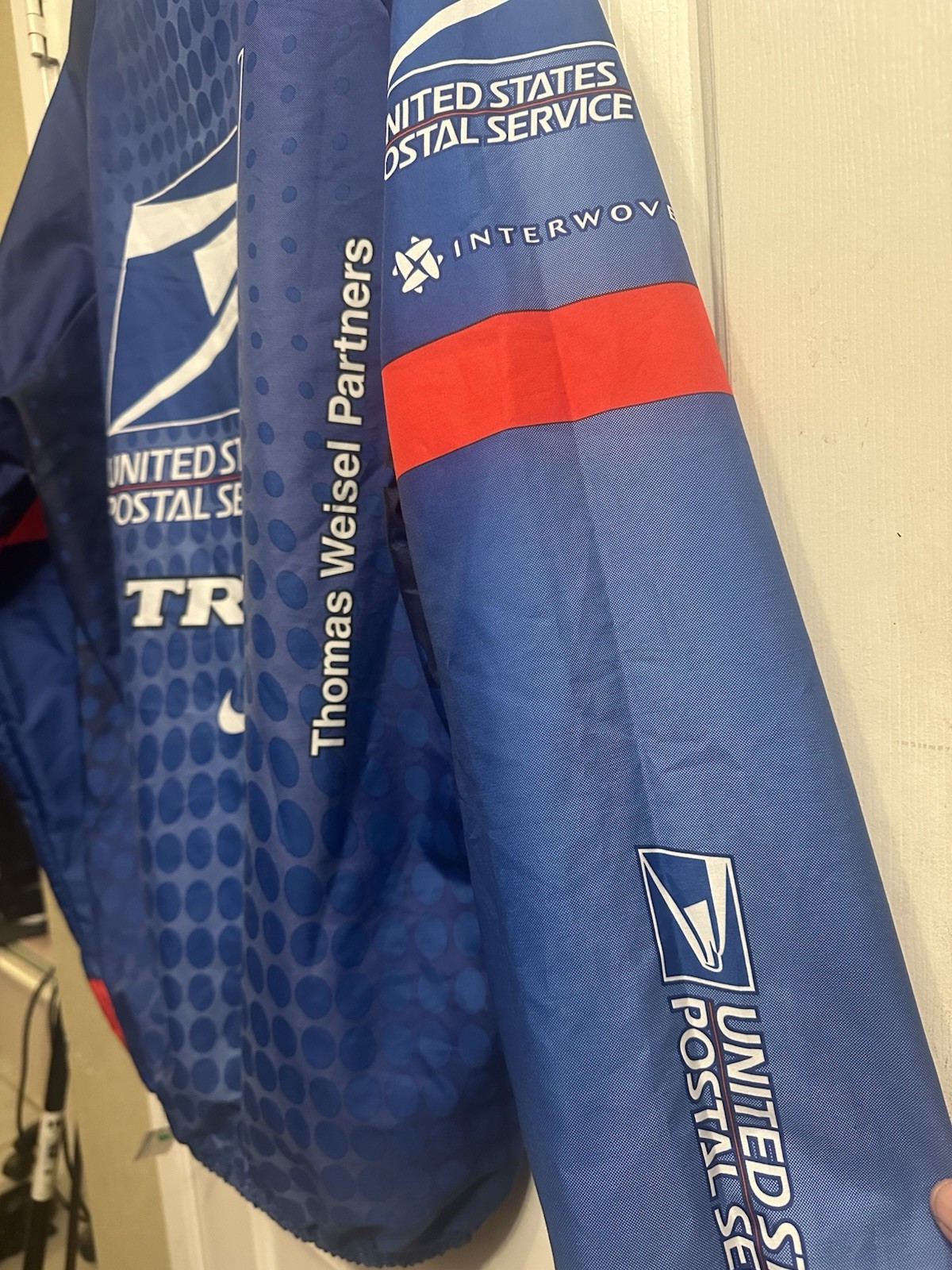 Vintage United Postal Service Trek Cycling Jersey Yahoo Nike USPS XXL Custom