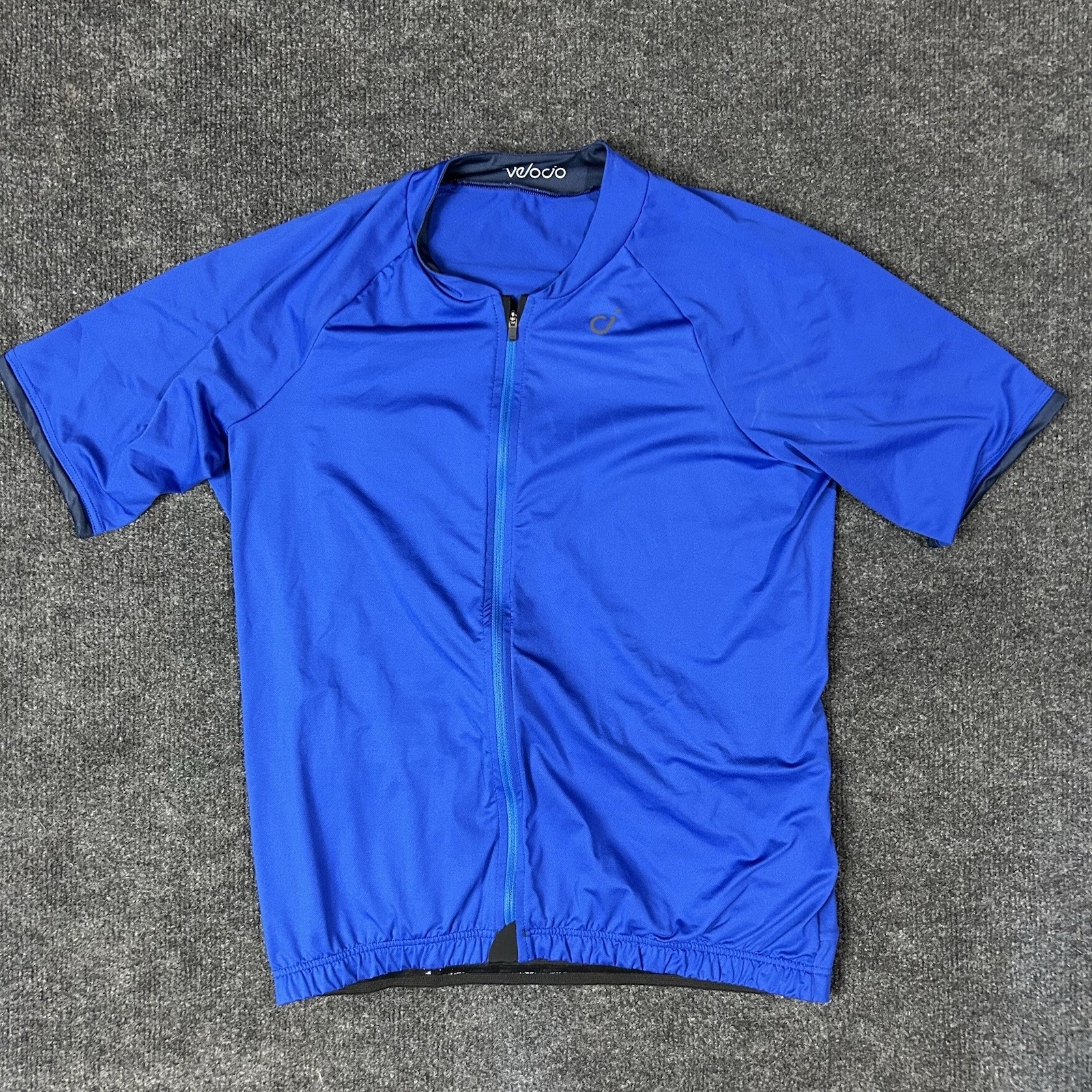 Velocio Signature Short Sleeve Men’s Cycling Jersey Sz 2XL Blue Road Gravel Bike