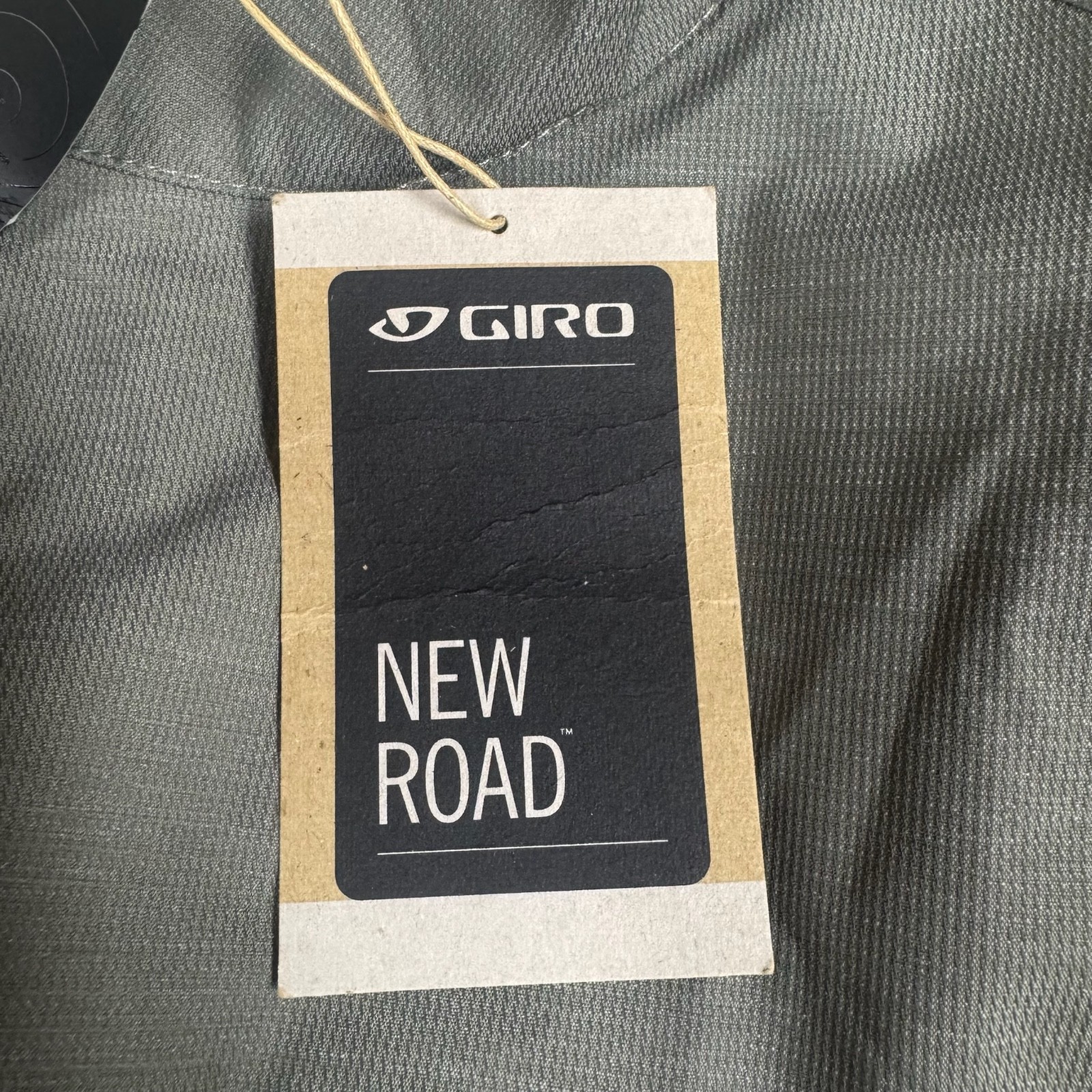 NWT Giro Sport Men’s Wind Cycling Full Zip Vest Pertex Shield Green Clay Large