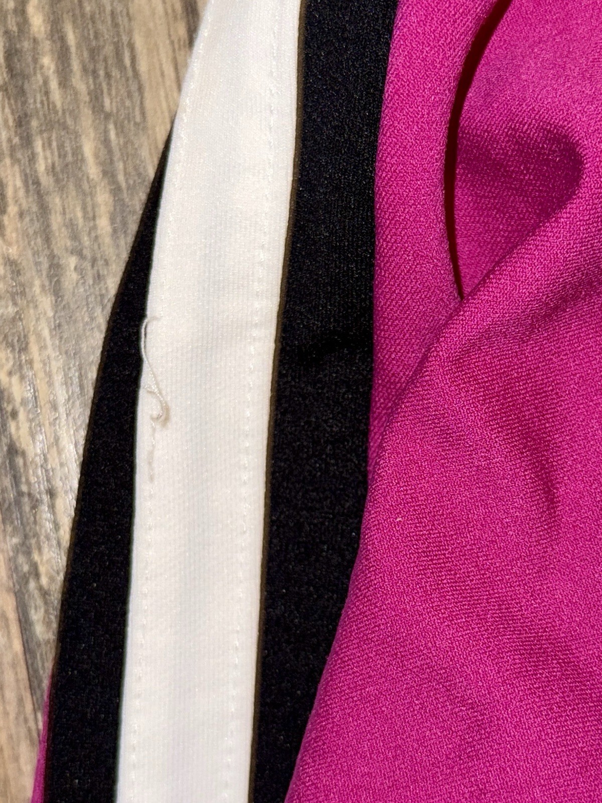 Shebeest Women’s Cycling Jersey Pink Black White Long Sleeve M 1/4 Zip Pockets