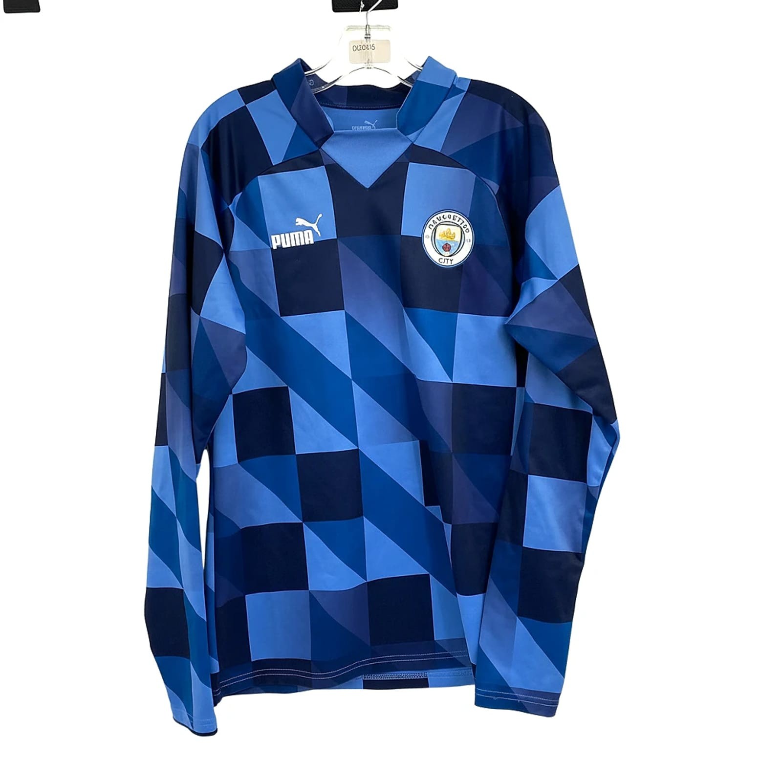 Puma Blue Manchester Jersey T‑Shirt | Men’s M, Synthetic