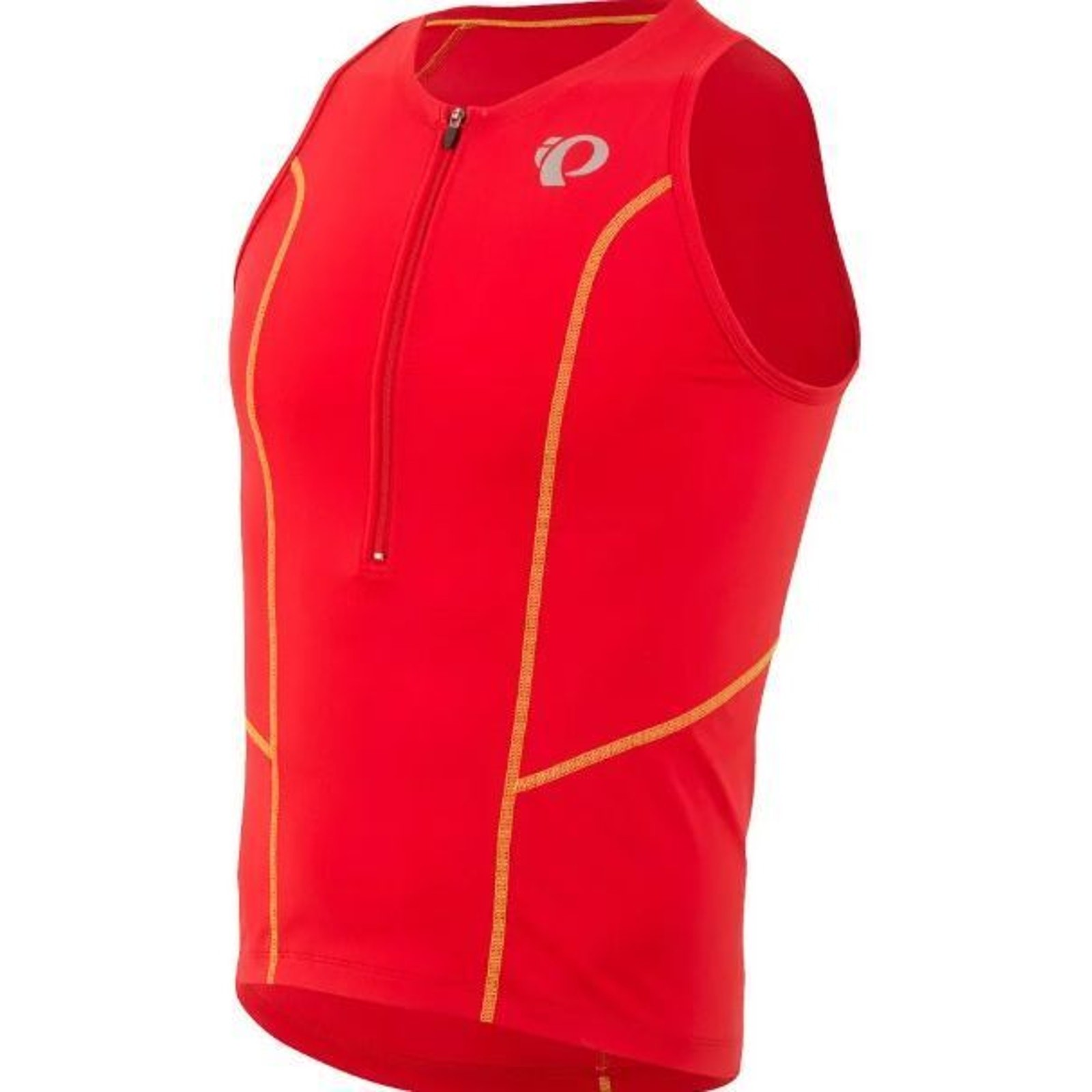 Pearl Izumi Mens Select Pursuit Tri Singlet Half Zip Athletic Shirt Sz M Stretch