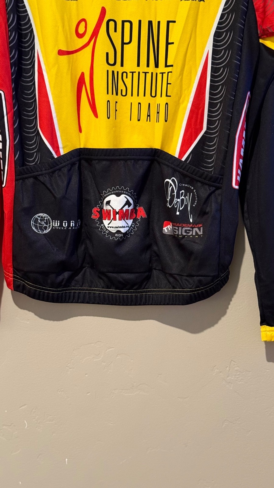 Primal BYRDS Lyle Pearson Cycling Jersey Mens Large Full Zip Long Sleeve Pockets