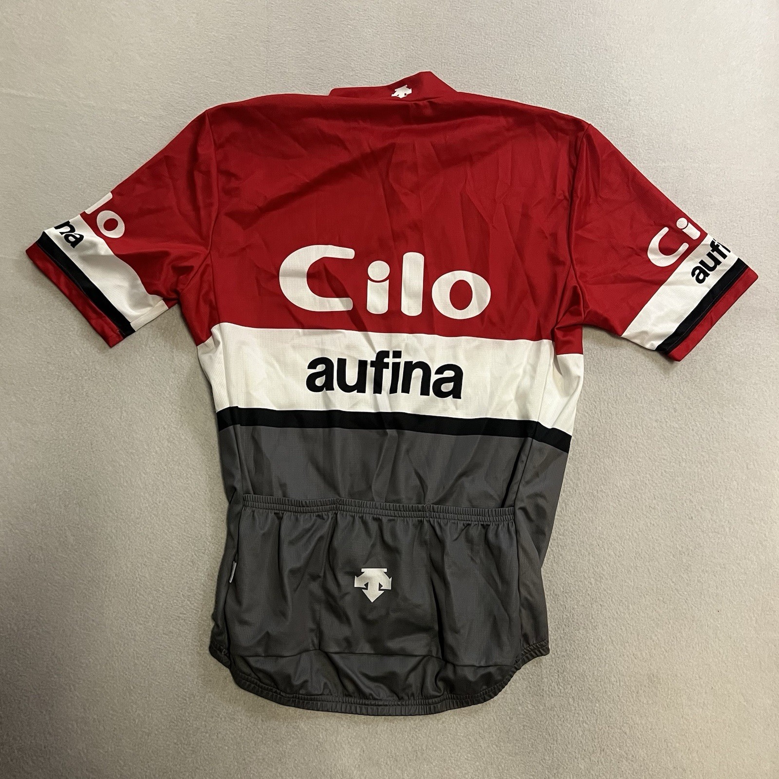 Descente Cycling Jersey CILO Aufina 1/4 zip Bike Shirt Adult Size Large