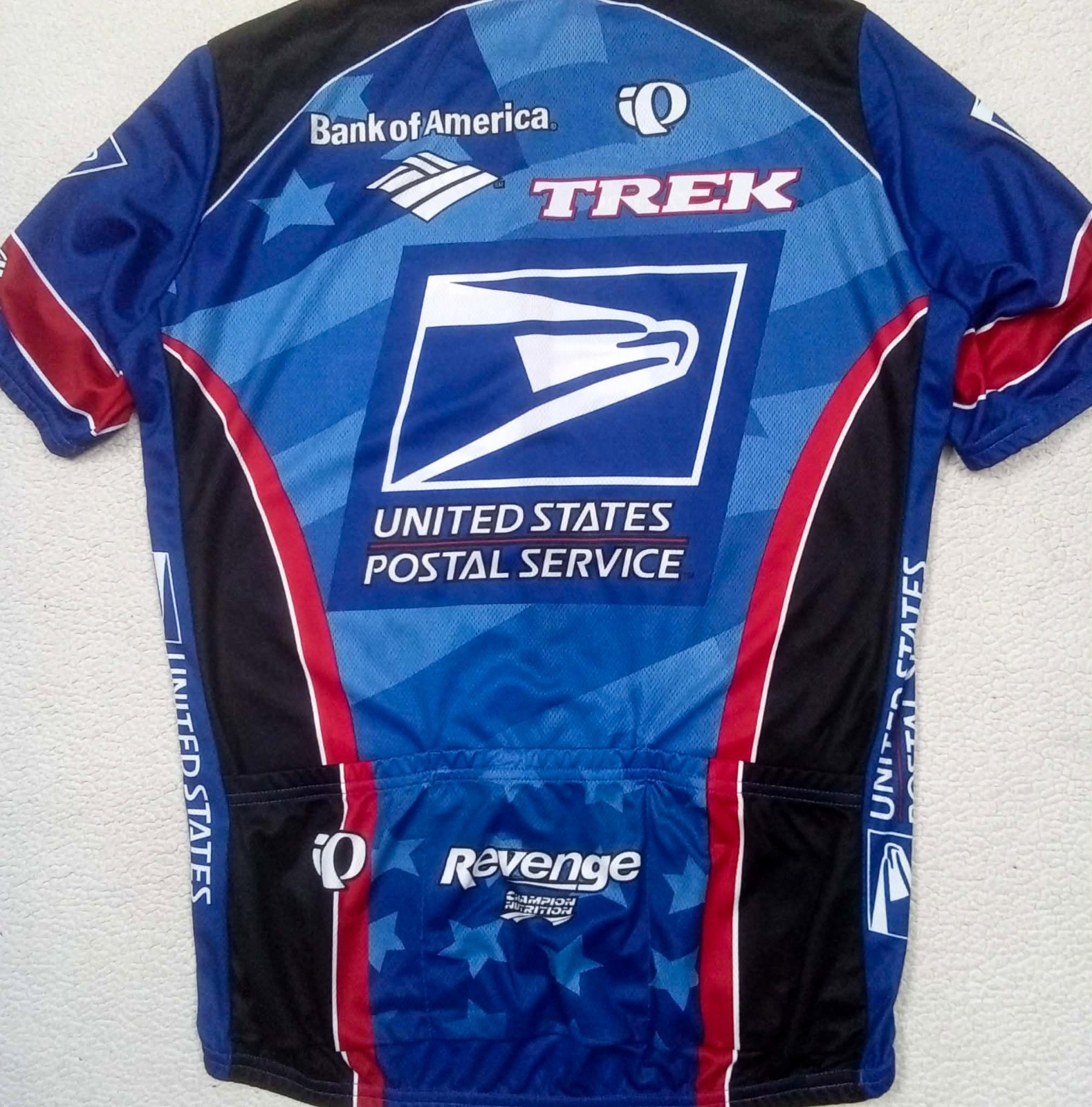RARE VTG 1999 Pearl iZuMi USPS Team Cycling Jersey — Lance ARMSTRONG — Size XL