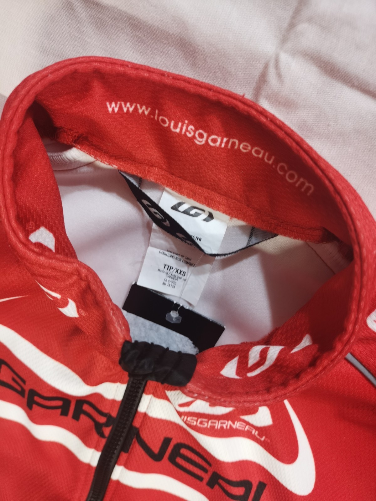 Louis Garneau Zip Up Long Sleeve Men Cycling Jersey Jacket XXS NWT