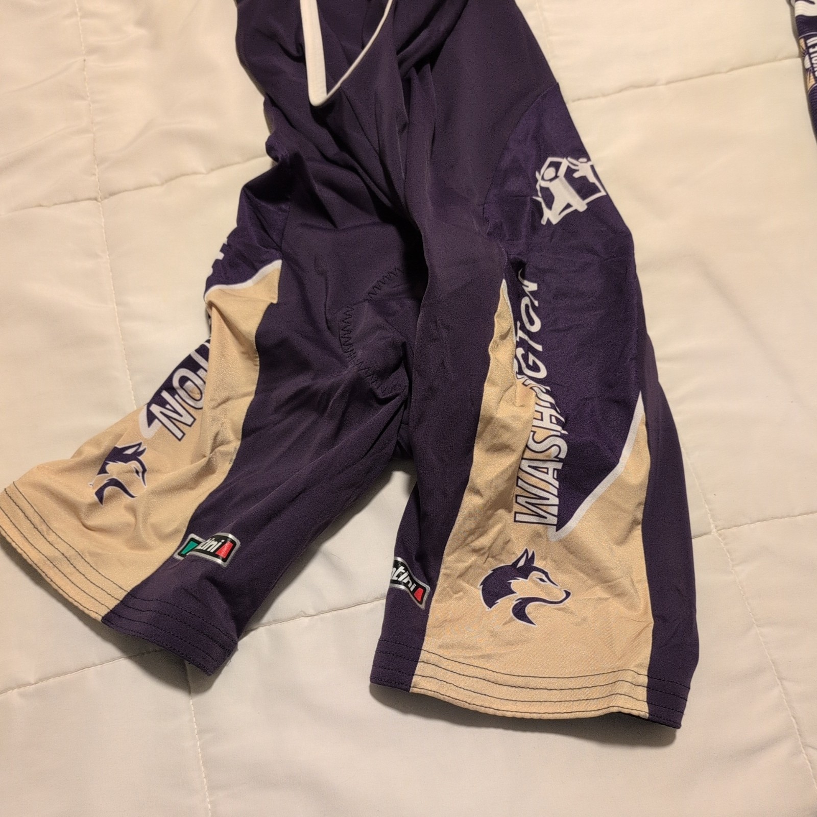 Santini Washington Huskies Cycling Jersey and Bib Men’s M