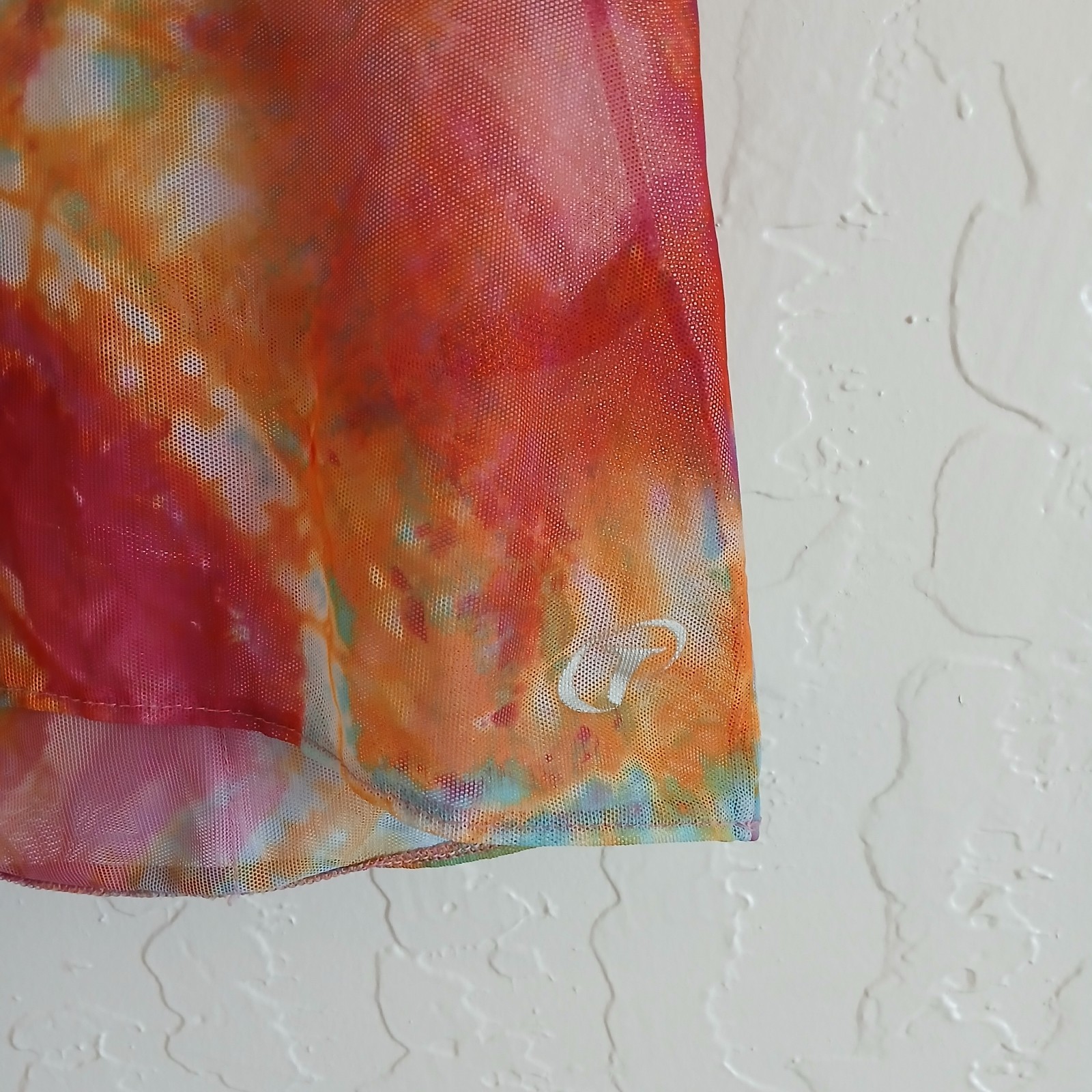 TERRY Cycling Mesh Tank Jersey Women’s XS Tie Dye Pockets Bike Lightweight
