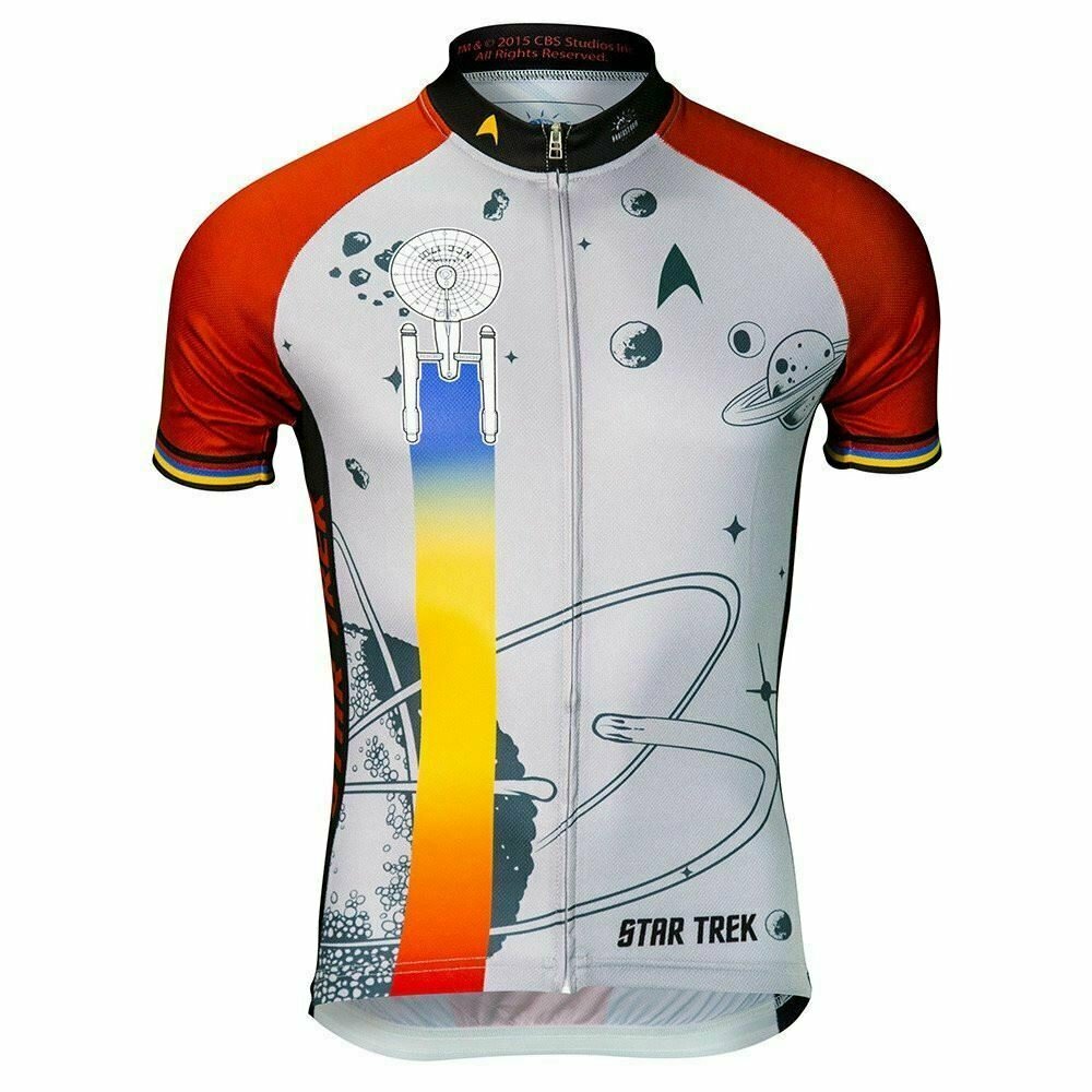 Star Trek Final Frontier Men’s Cycling Jersey (S, M, L, XL, 2XL, 3XL)