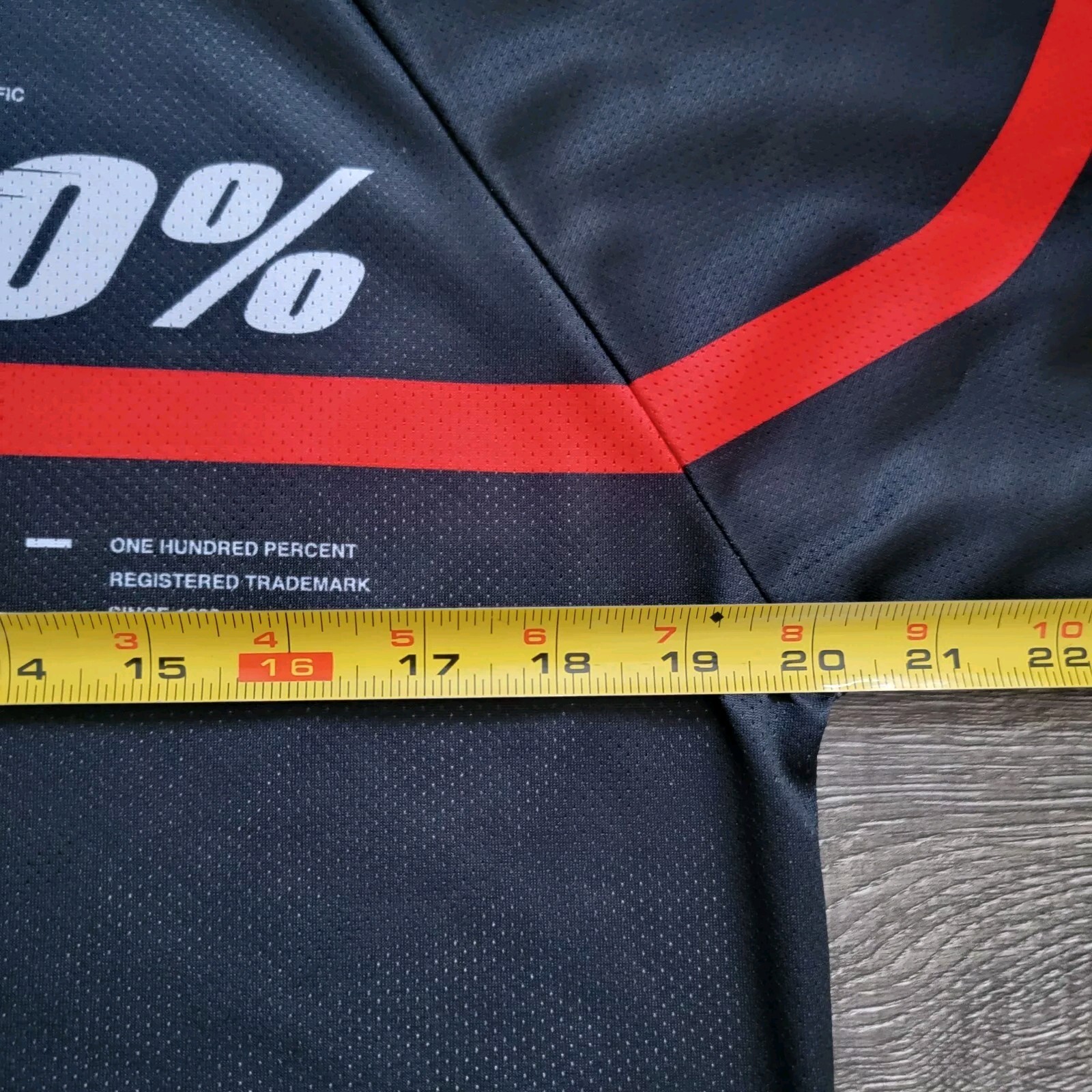100% R-Core X Jersey Men’s Medium Red Black Racing