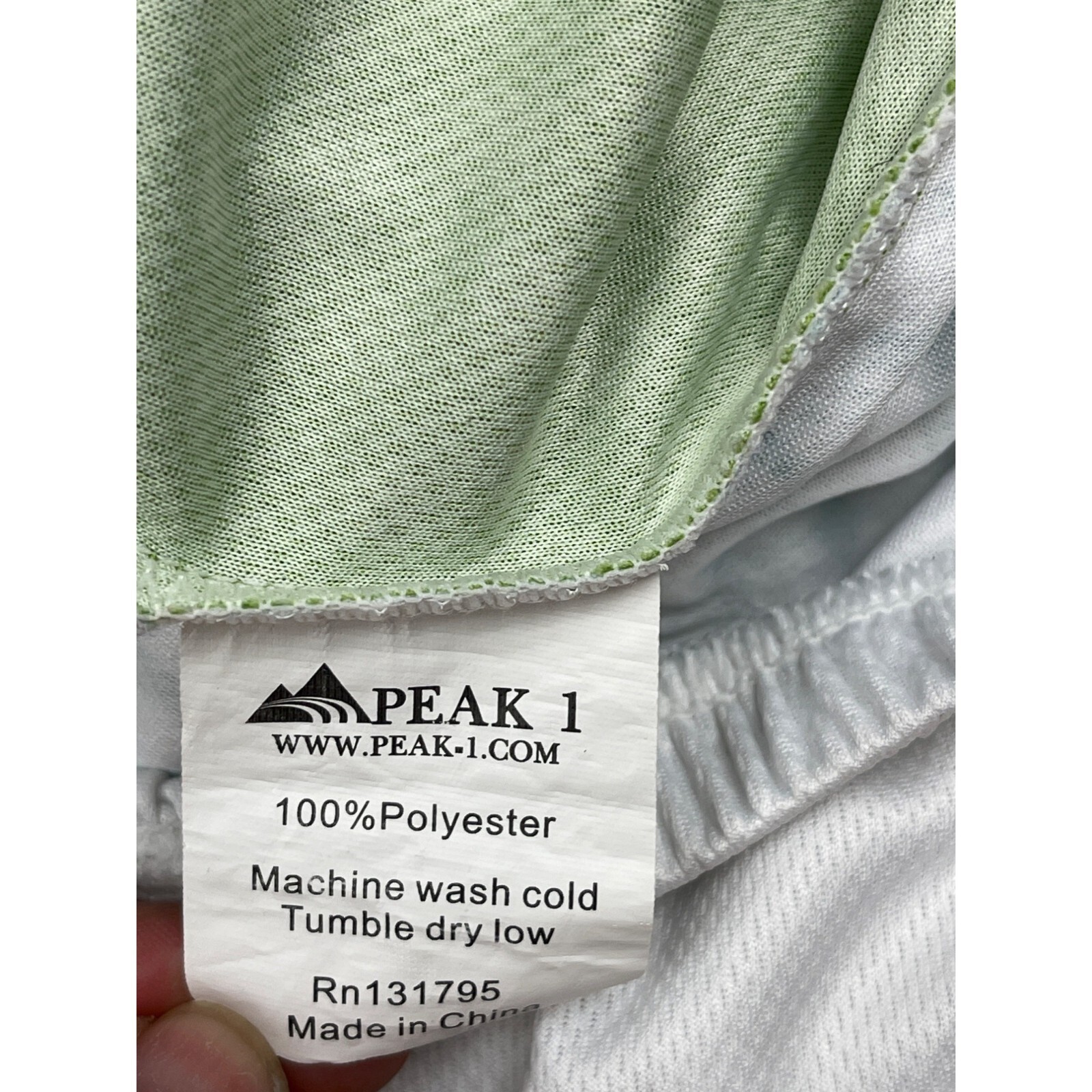Peak 1 Experience Plus Cycling Jersey Size Large Gently Used Condition