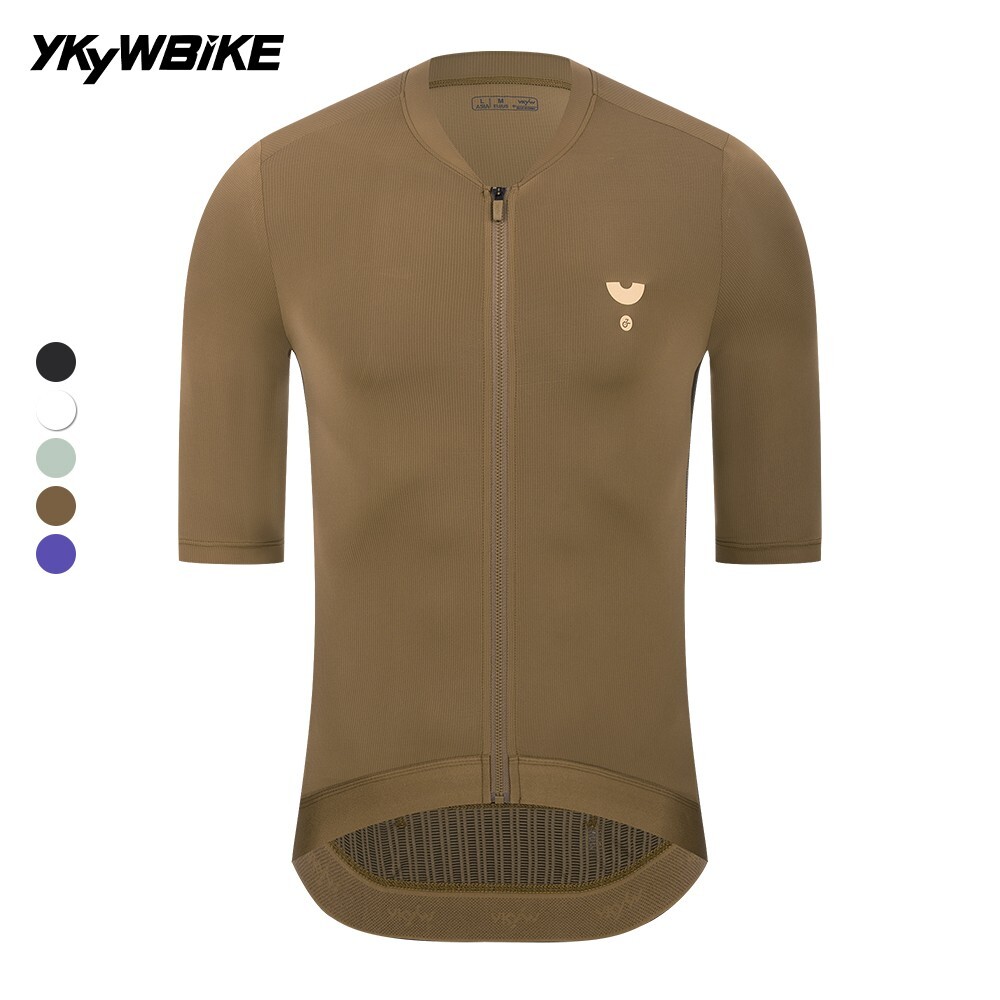 YKYWBIKE 2025 Cycling Jersey Men Summer Pro Team Bicycle Shirt Short Sleeve