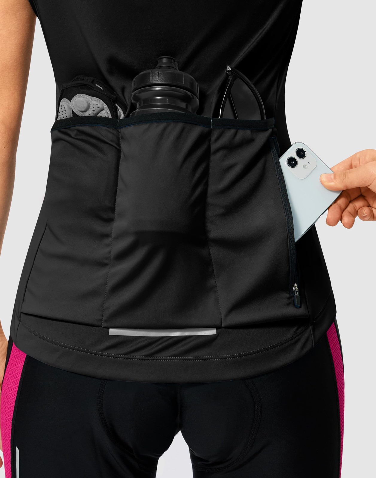 Women’s Cycling Jersey Short Sleeve Bike Shirts Full Zipper Bicycle Biking To…