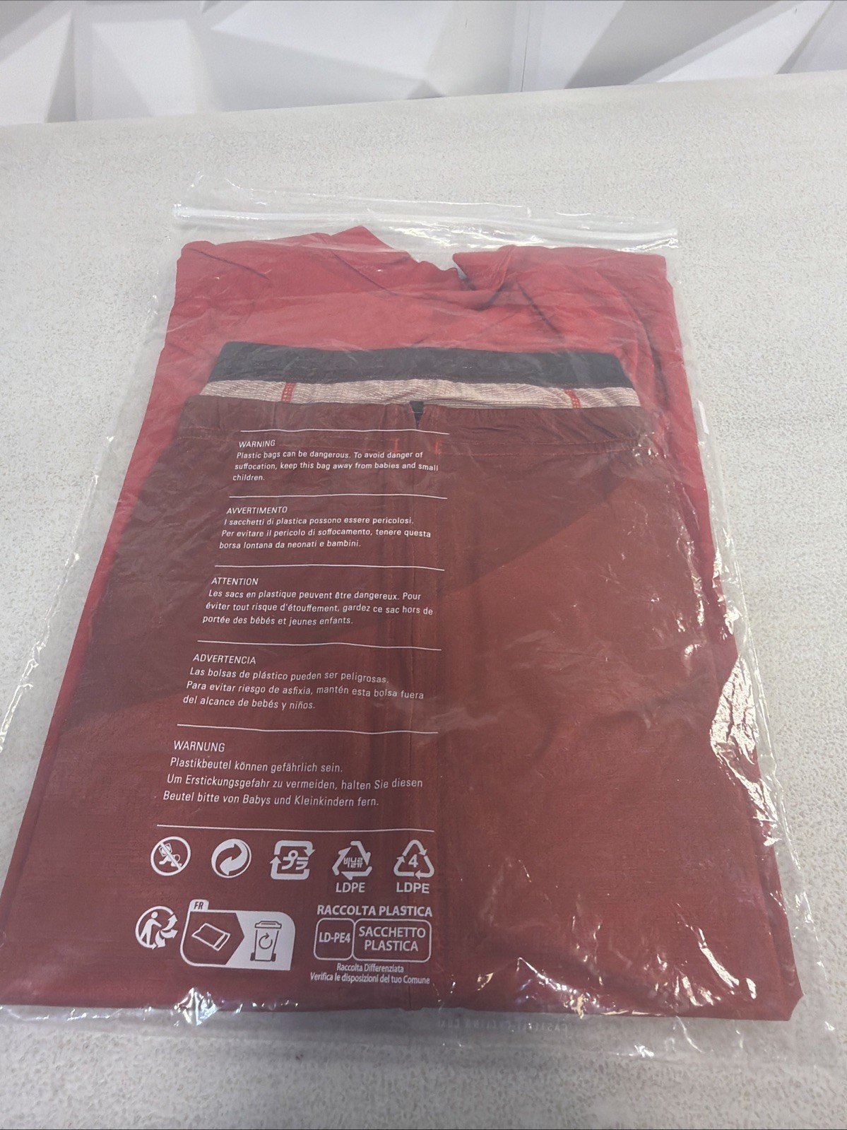 CASTELLI ORIZZONTE JERSEY MENS SIZE LARGE RED