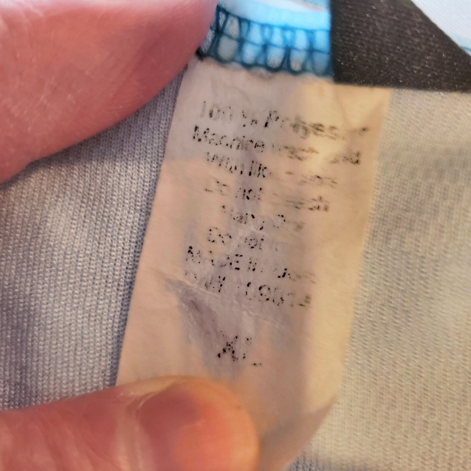 VTG Canari Cylcing Jersey Shirt Back Pockets Blue Womens XL 18.5×21.5 Poly USA