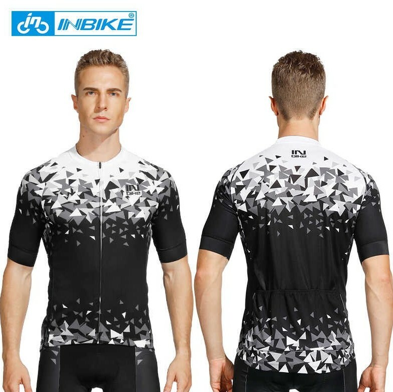 INBIKE Men Riding Clothes Pro Team Clothing Short Sleeve Bicycle Jersey Set 3XL