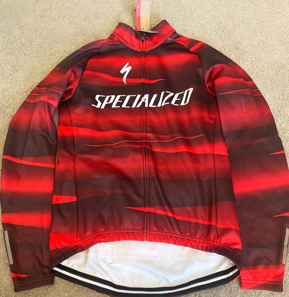 New Oakley Team SL Expert Softshell Jersey Long Sleeve NWT Mens Medium