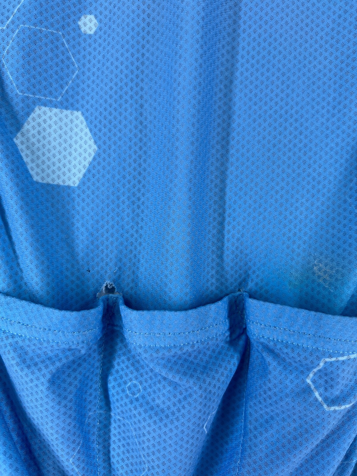Squadra Jersey Womens Blue Full Zip Pro Issue Aquilo 100% Polyester Pockets READ