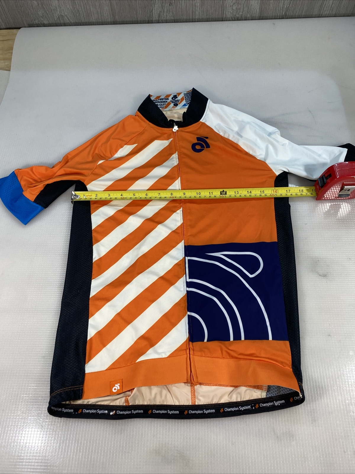 Champion System mens club cut cycling jersey Large L (8284-10)
